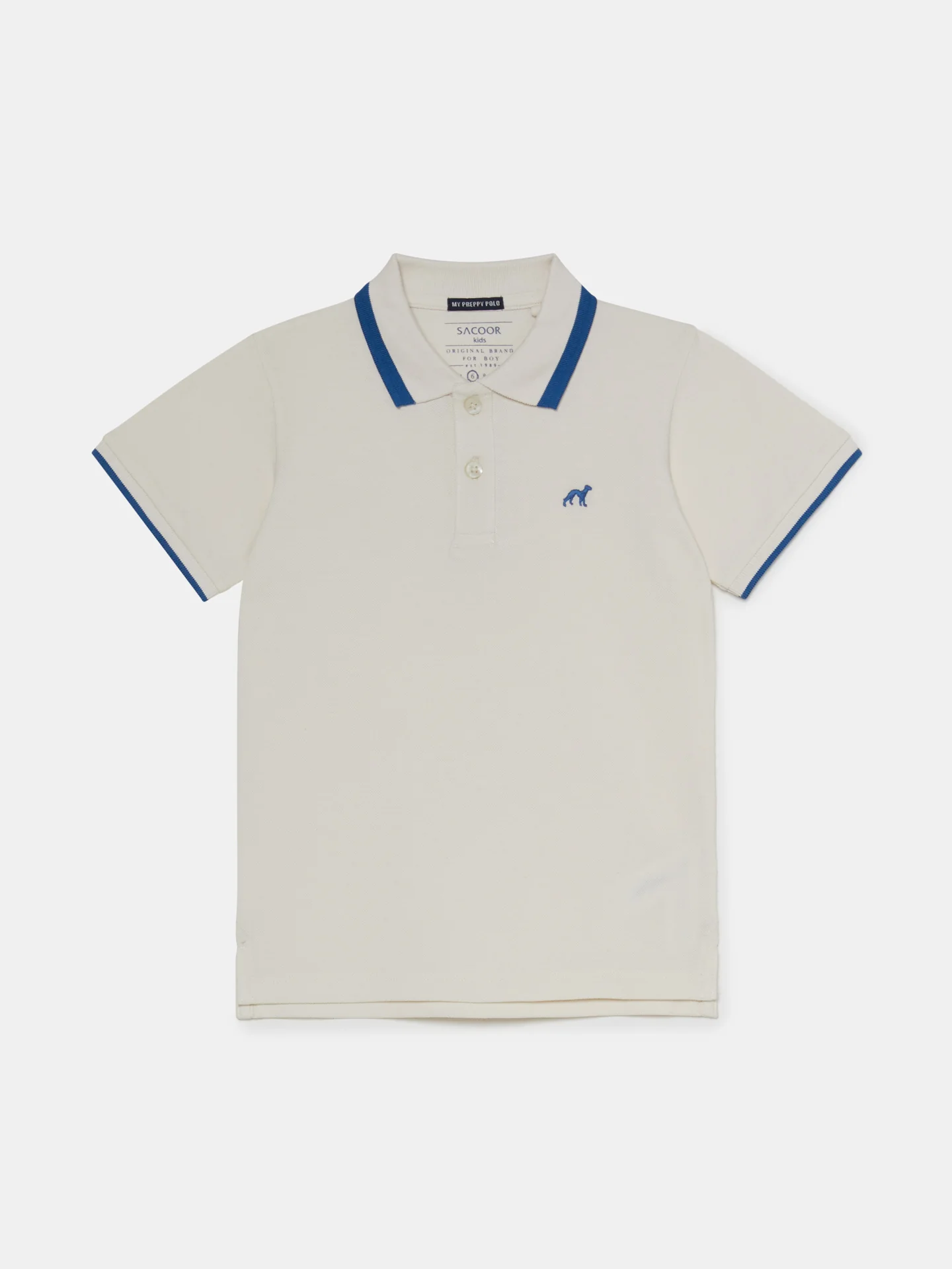 Sacoor Polo Shirt With Contrast Ribs - Image 4