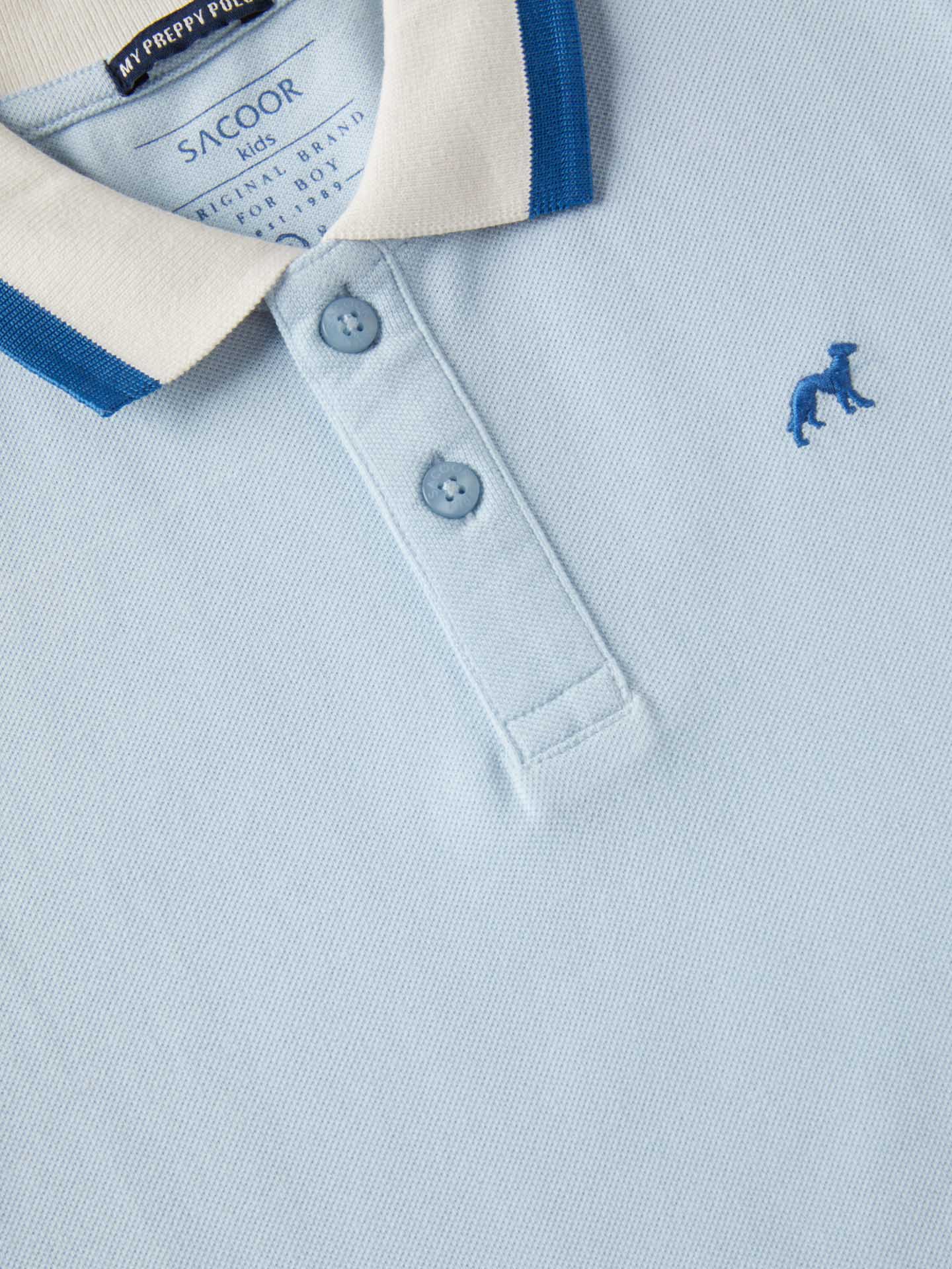 Sacoor Polo Shirt With Contrast Ribs - Image 9