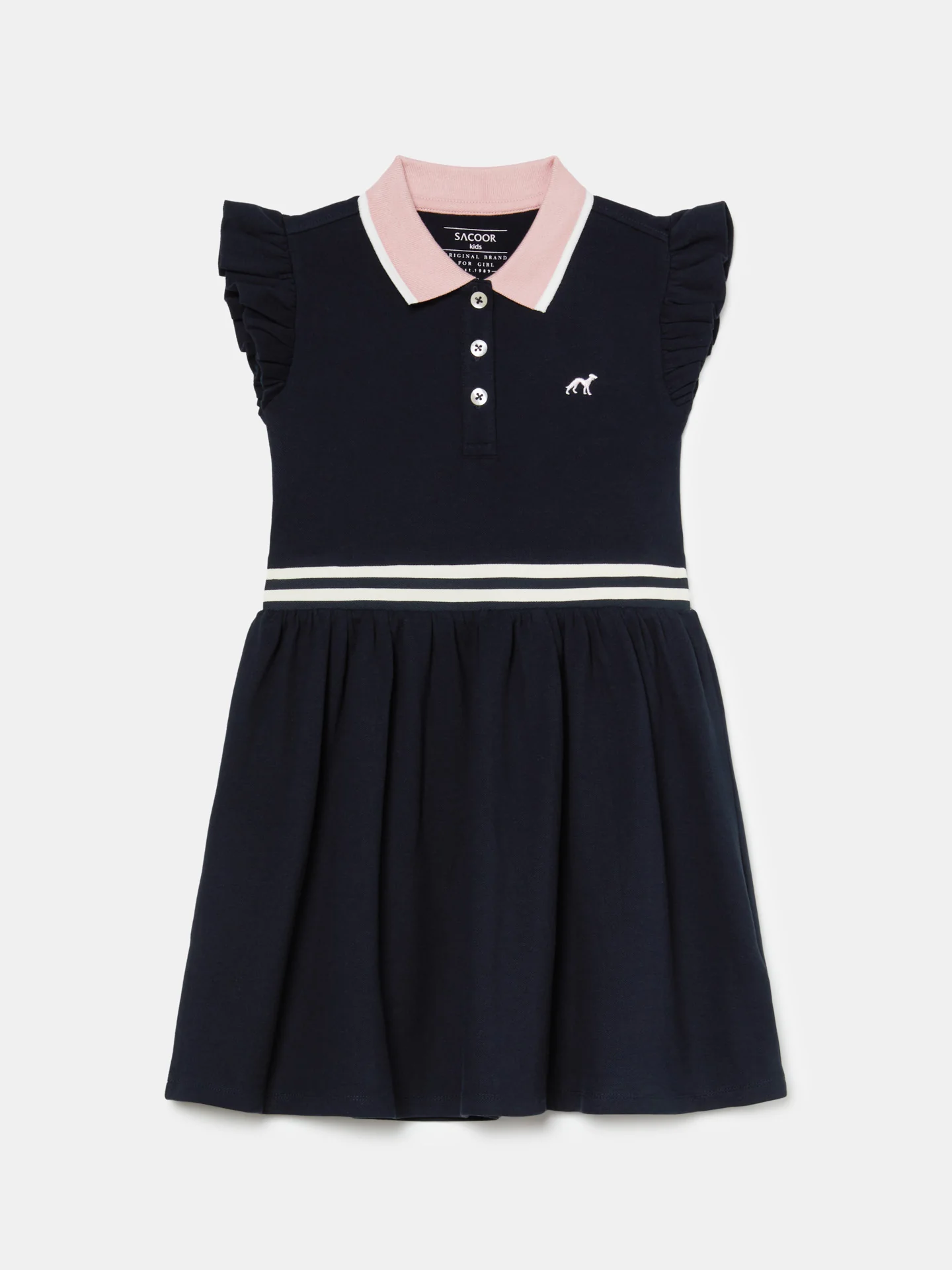 Sacoor Sleeveless Piquet Dress