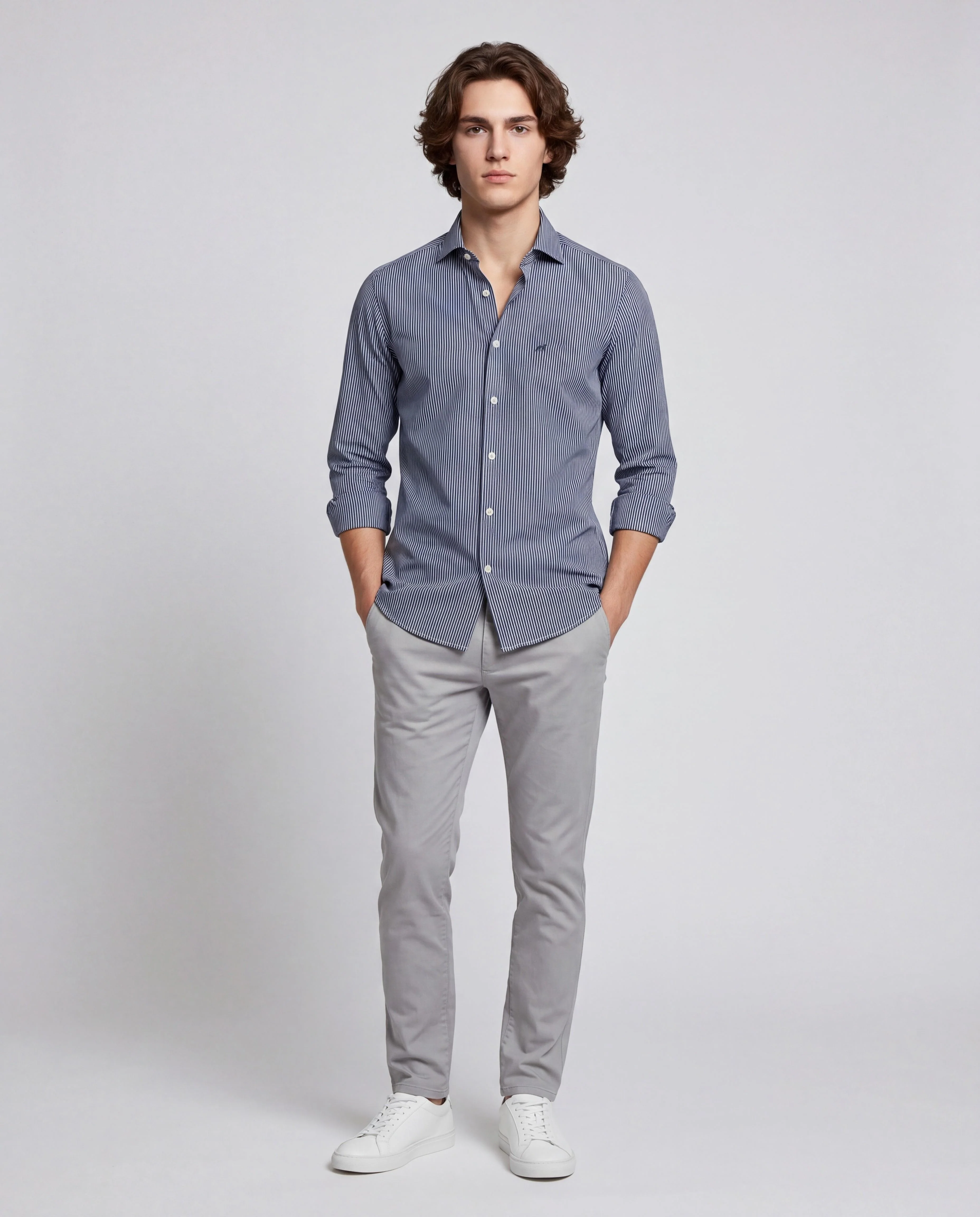 Shirt Casual Man Sport (Slim)