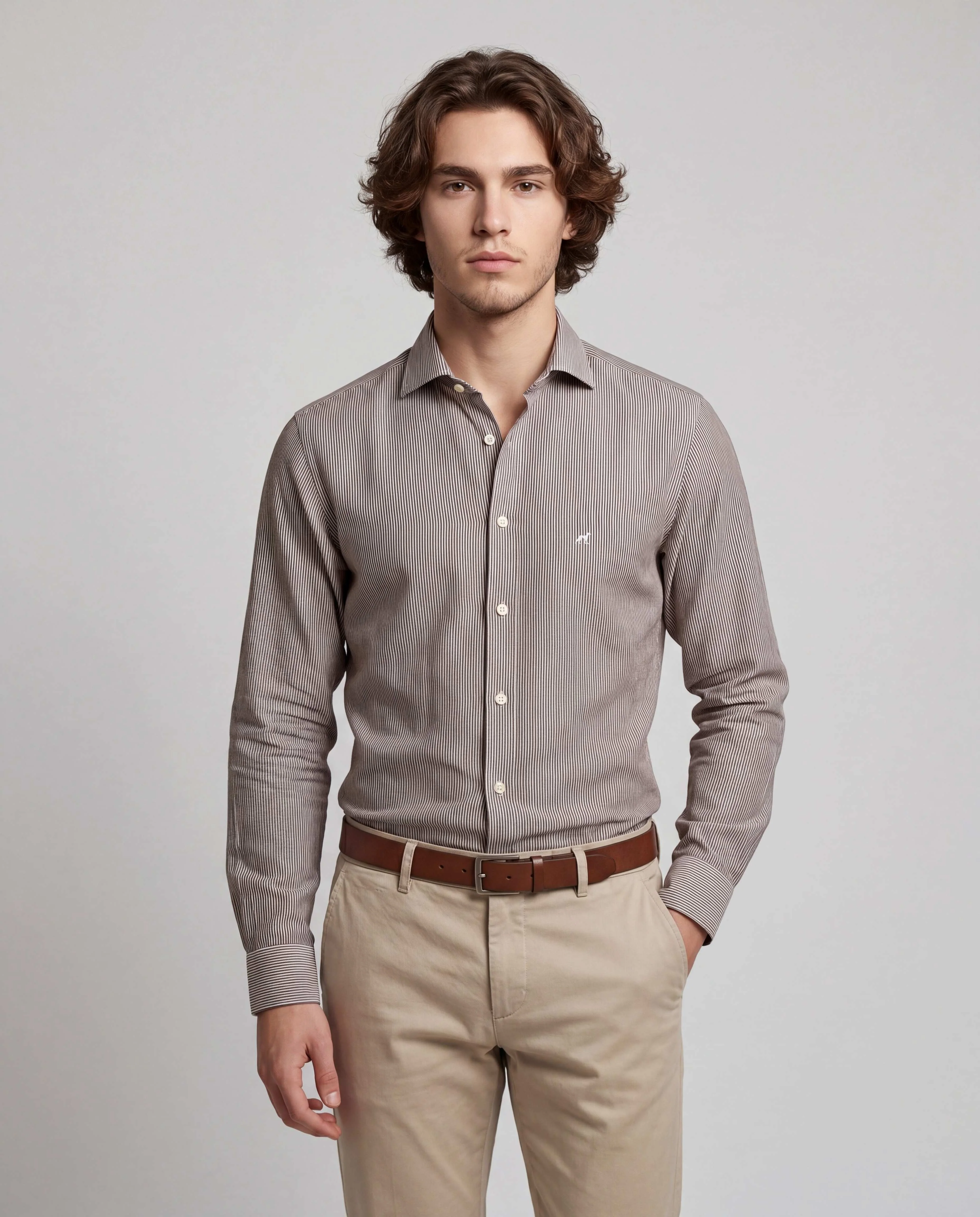 Shirt Casual Man Sport (Slim)