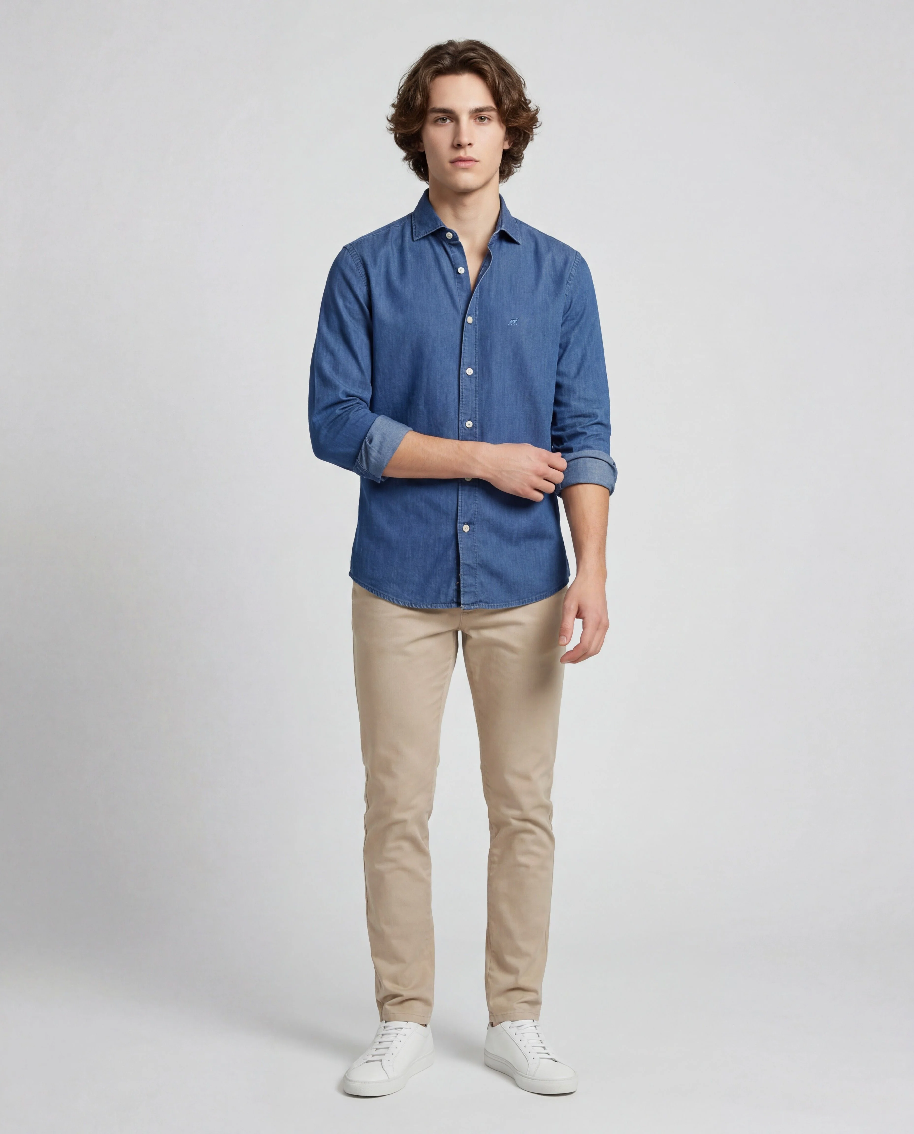 Shirt Casual Man Sport (Slim)