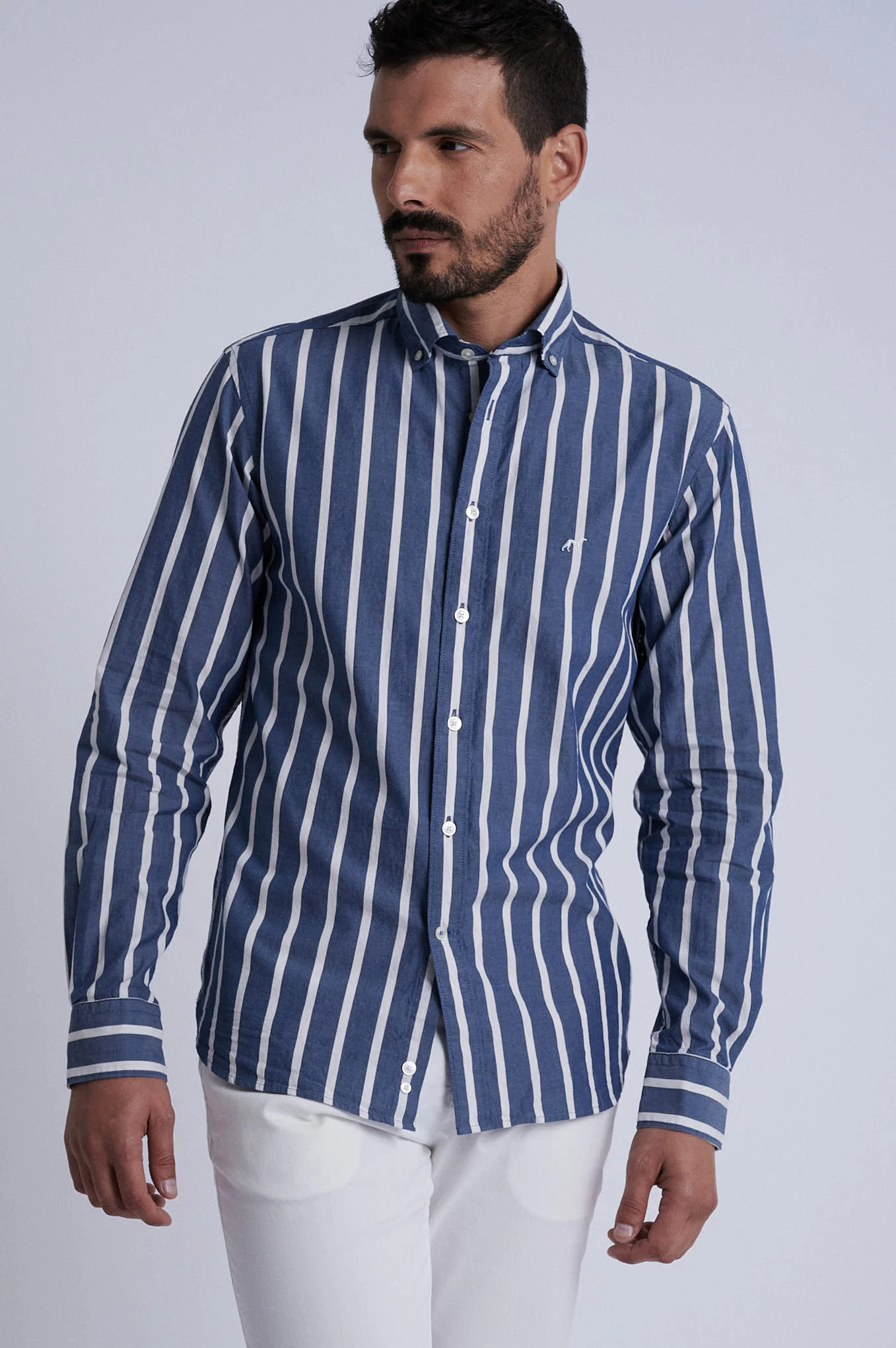 Slim fit 100% organic cotton shirt - Image 4
