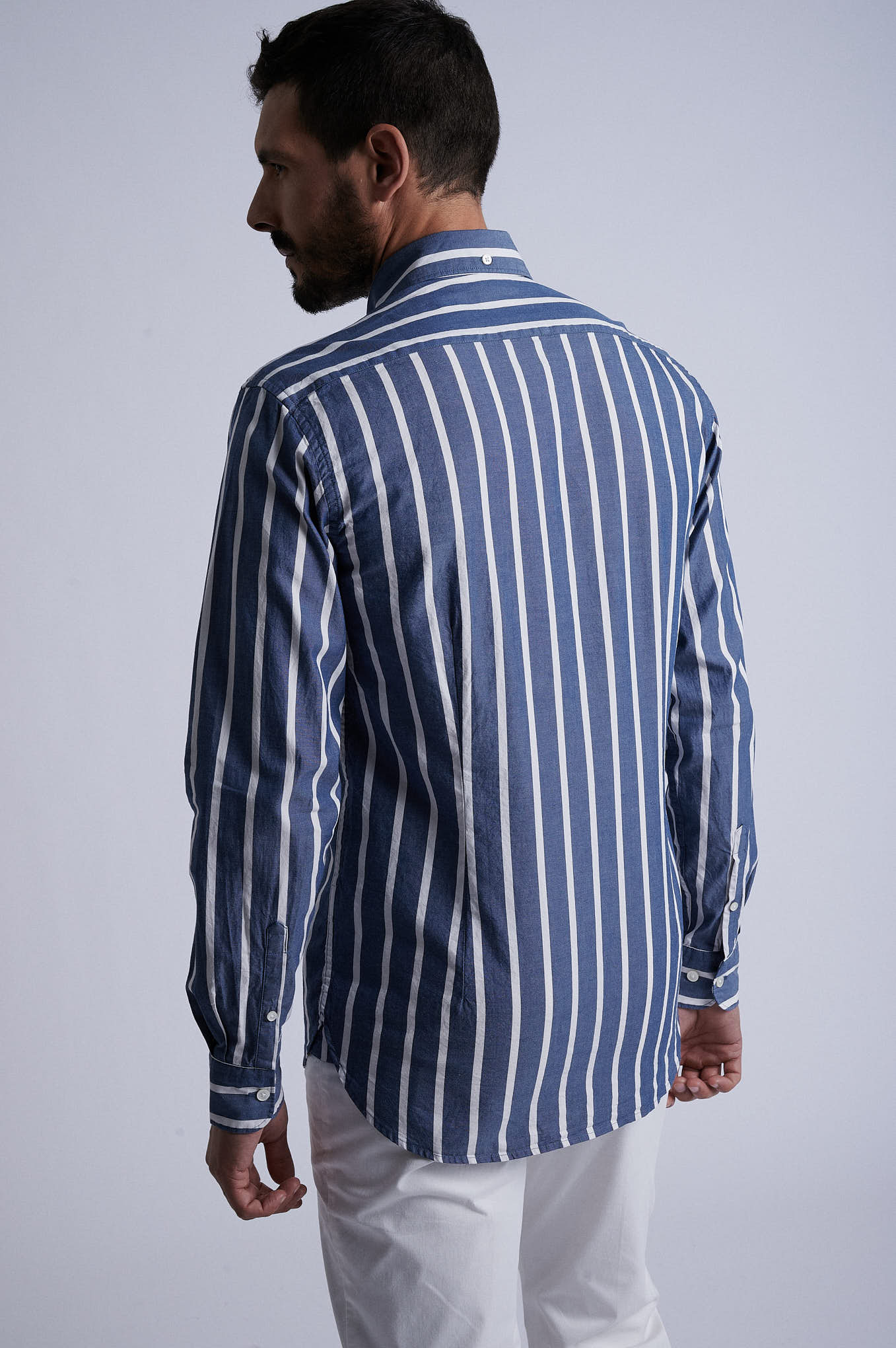 Slim fit 100% organic cotton shirt - Image 5