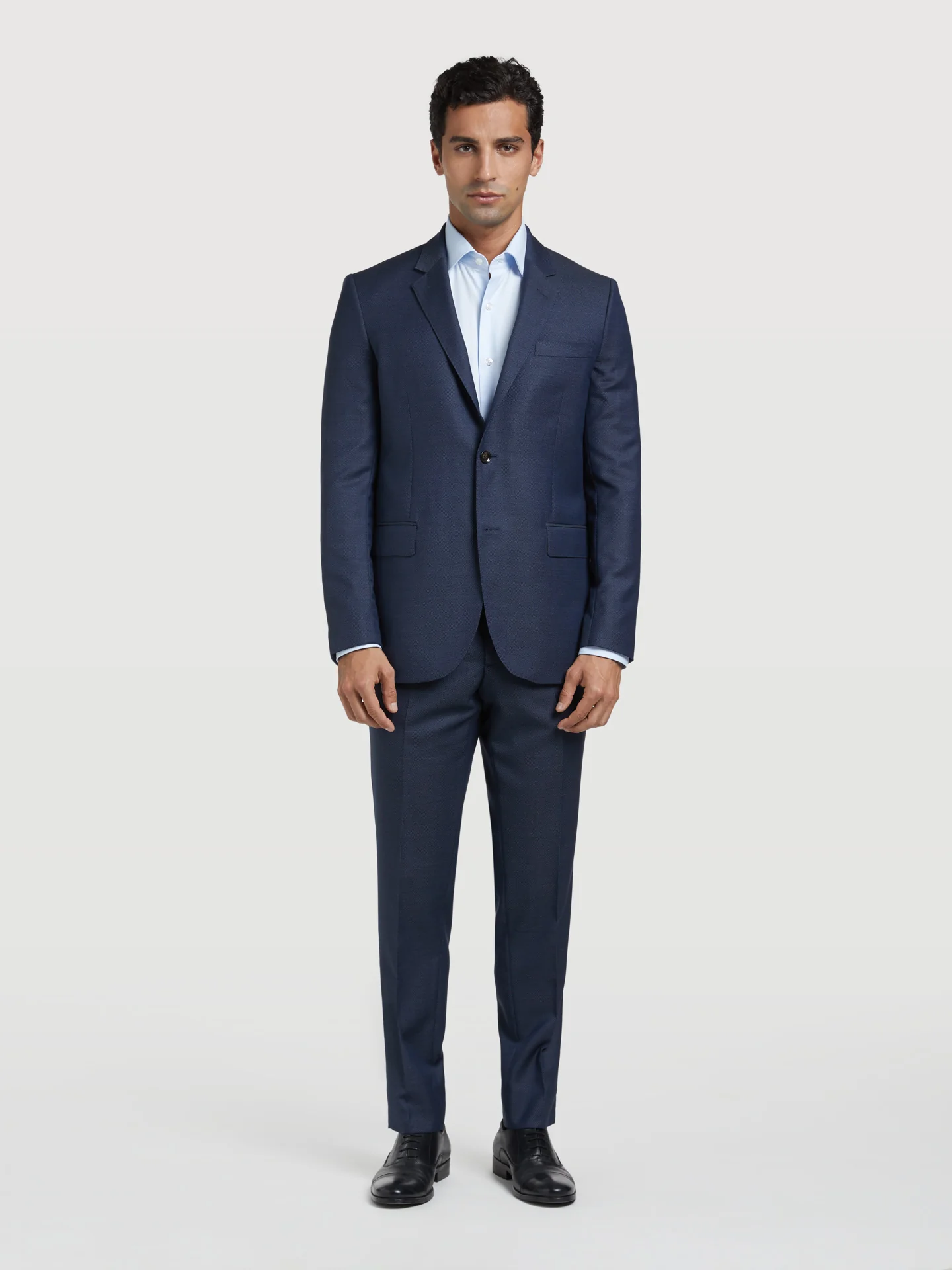 Slim Fit 4 Seasons Birdeye Italian Fabric Suit
