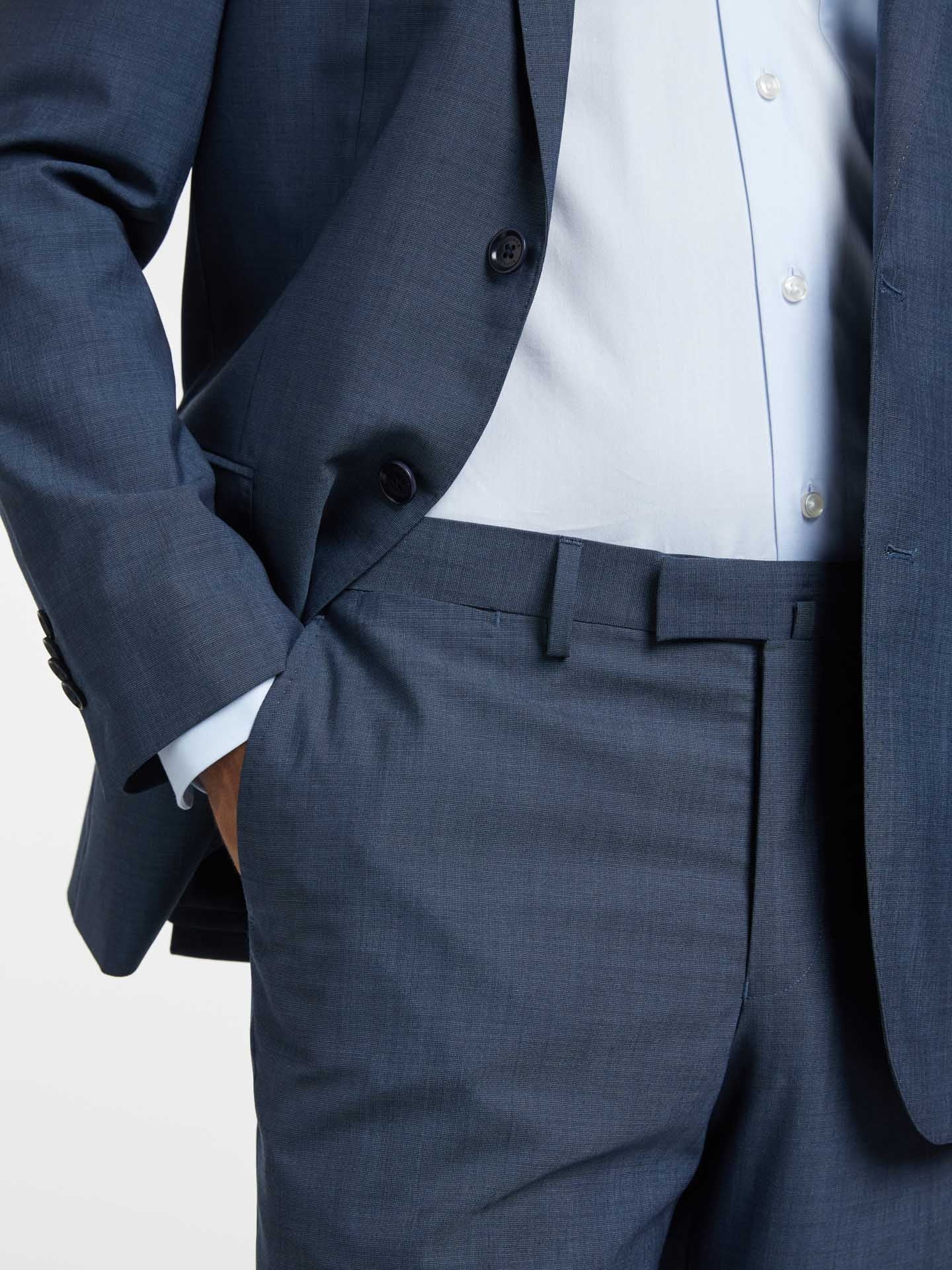 Slim Fit Business Nailhead Suit - Image 2