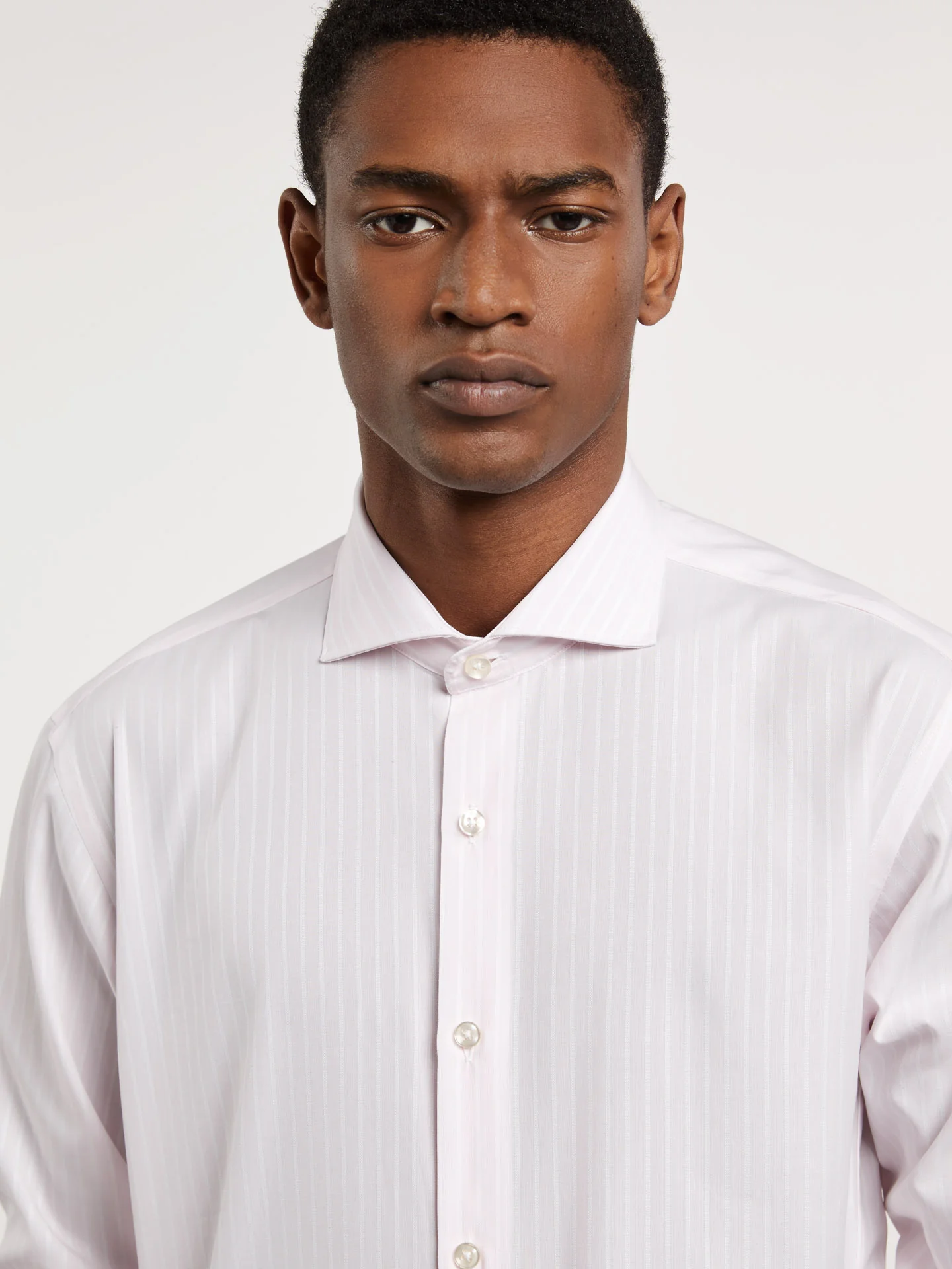 Slim Fit Business stripes Formal Shirt - Image 4