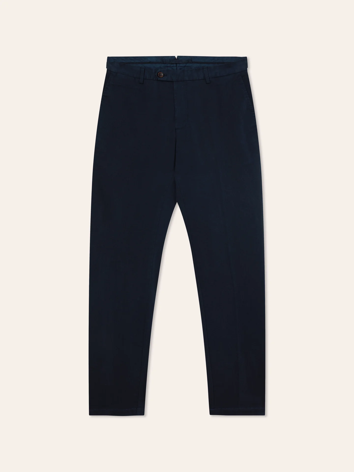 Slim Fit Casual Trousers in Comfort Cotton - Image 6