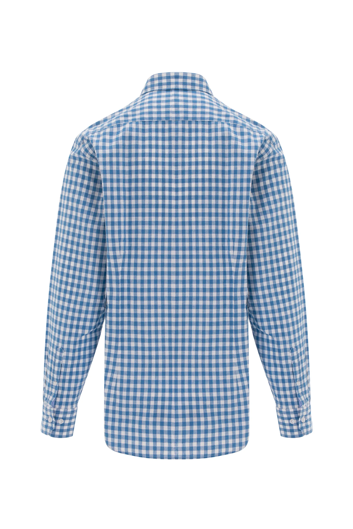 Slim fit checks linen edition shirt - Image 2