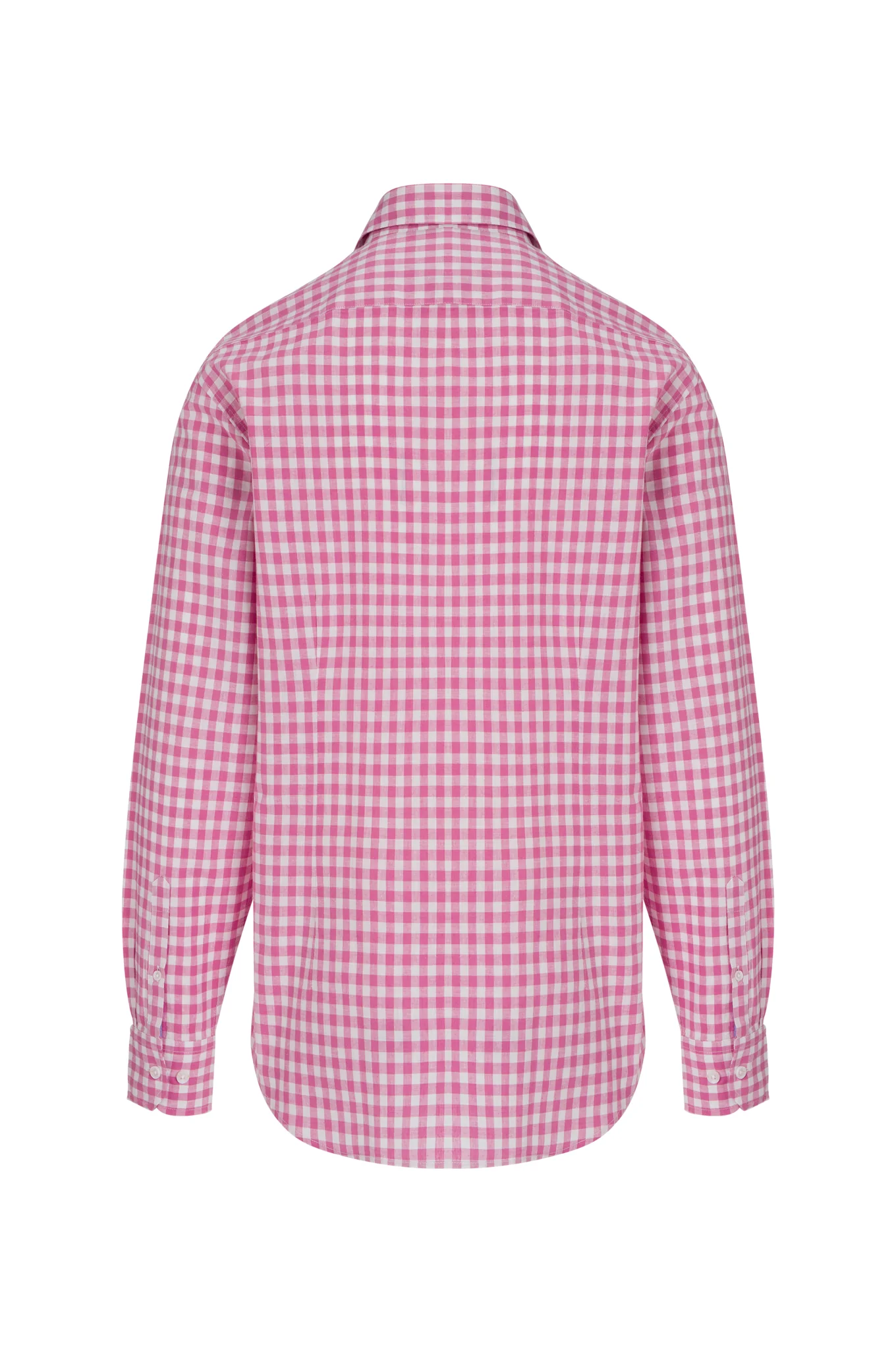Slim fit checks linen edition shirt - Image 2