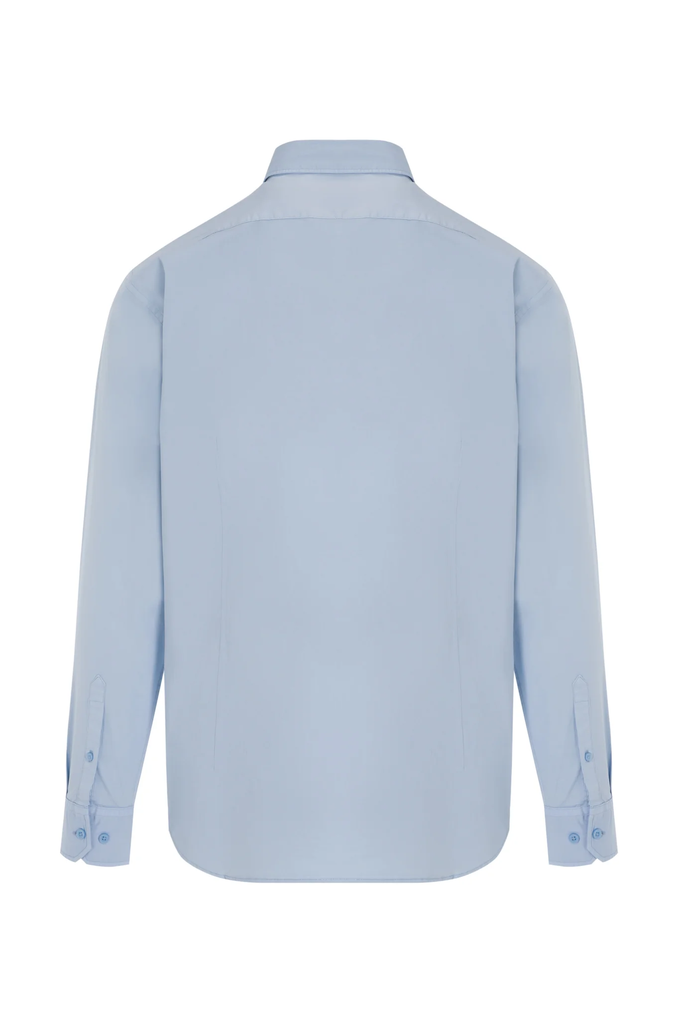 Slim fit comfort poplin garment dye shirt - Image 9