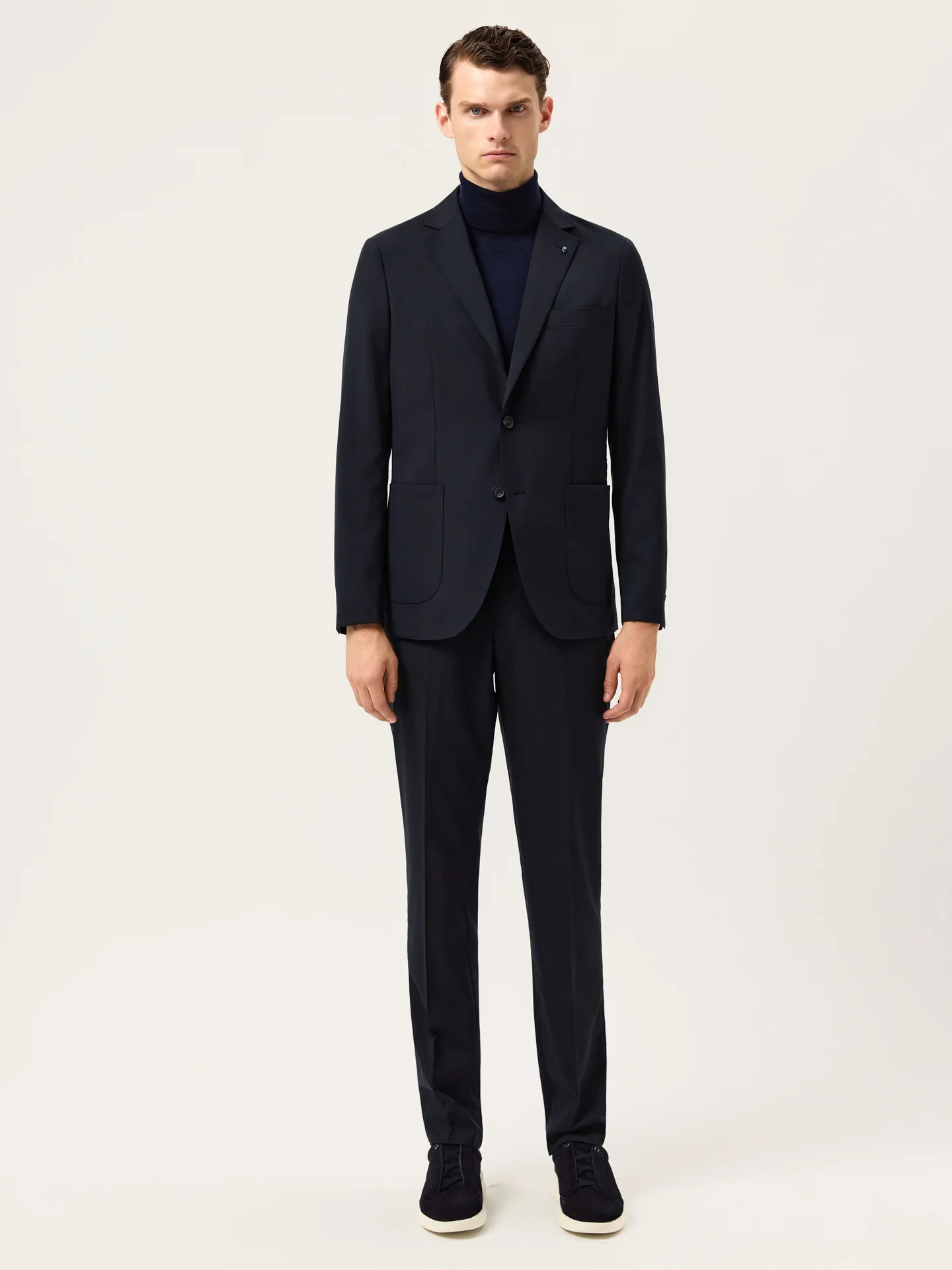 Slim Fit Cordura Combat Wool Travel Suit