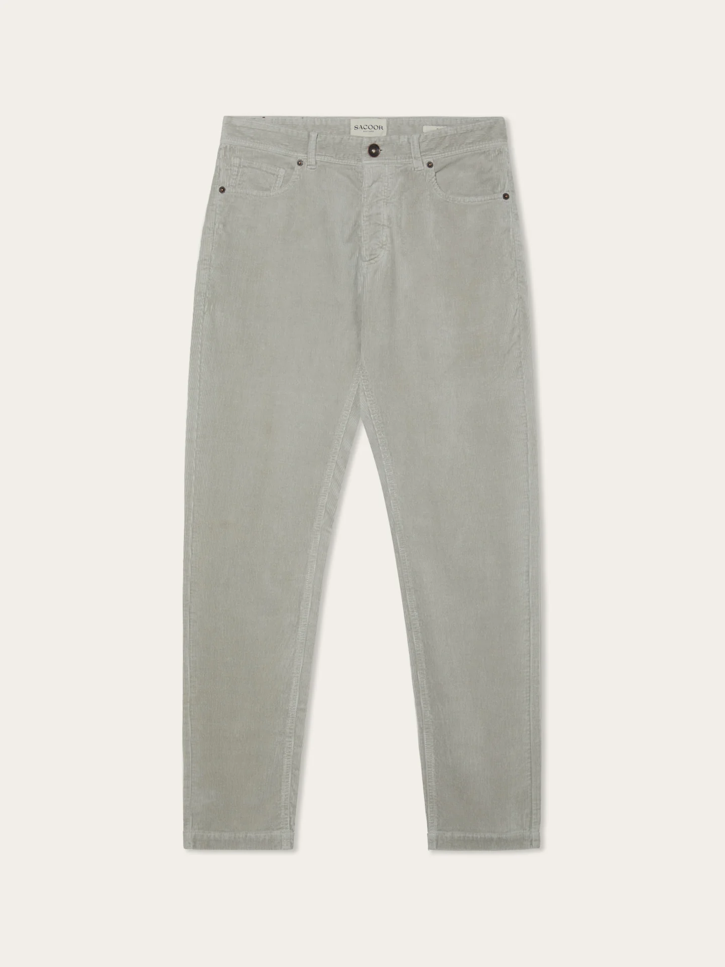 Slim Fit Corduroy Chino In Cotton-Modal Blend - Image 8