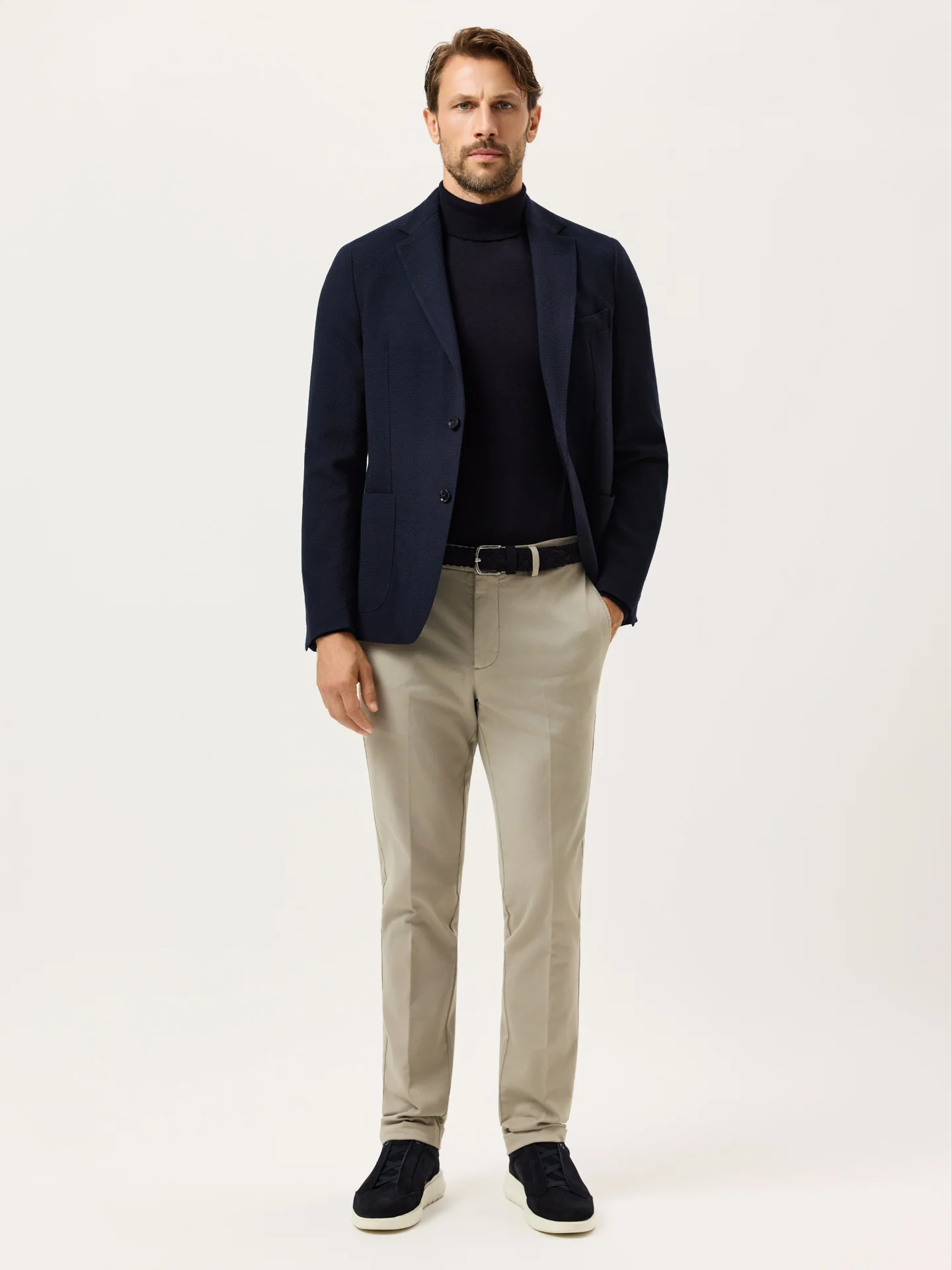 Slim Fit Faded Twill Chino With Garment Dyed Finish - Image 13