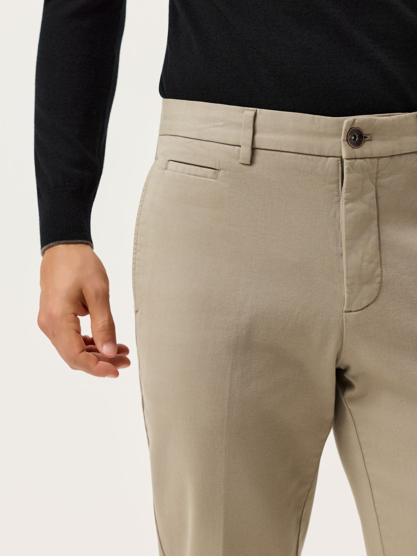 Slim Fit Faded Twill Chino With Garment Dyed Finish - Image 22