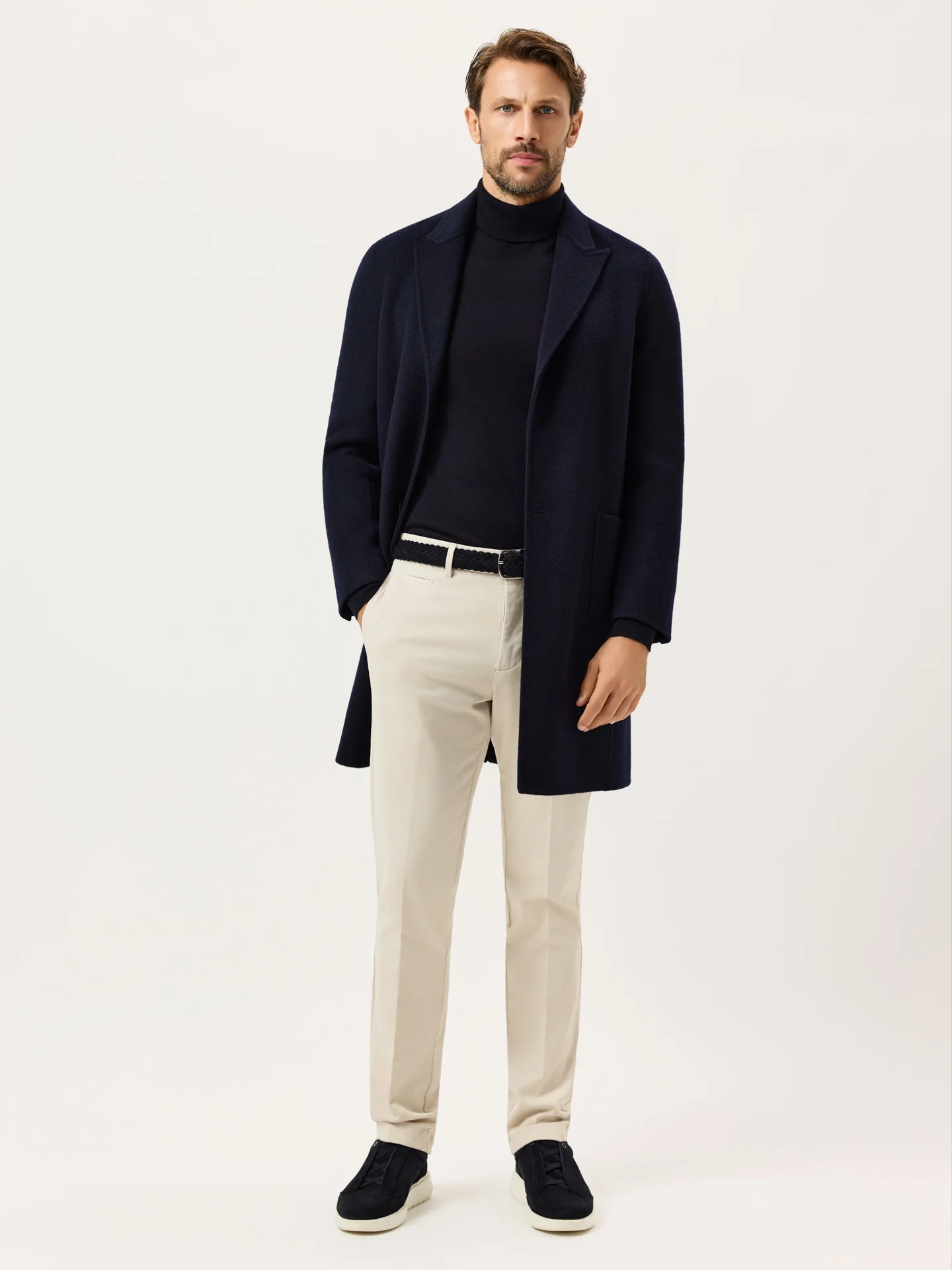 Slim Fit Faded Twill Chino With Garment Dyed Finish - Image 25