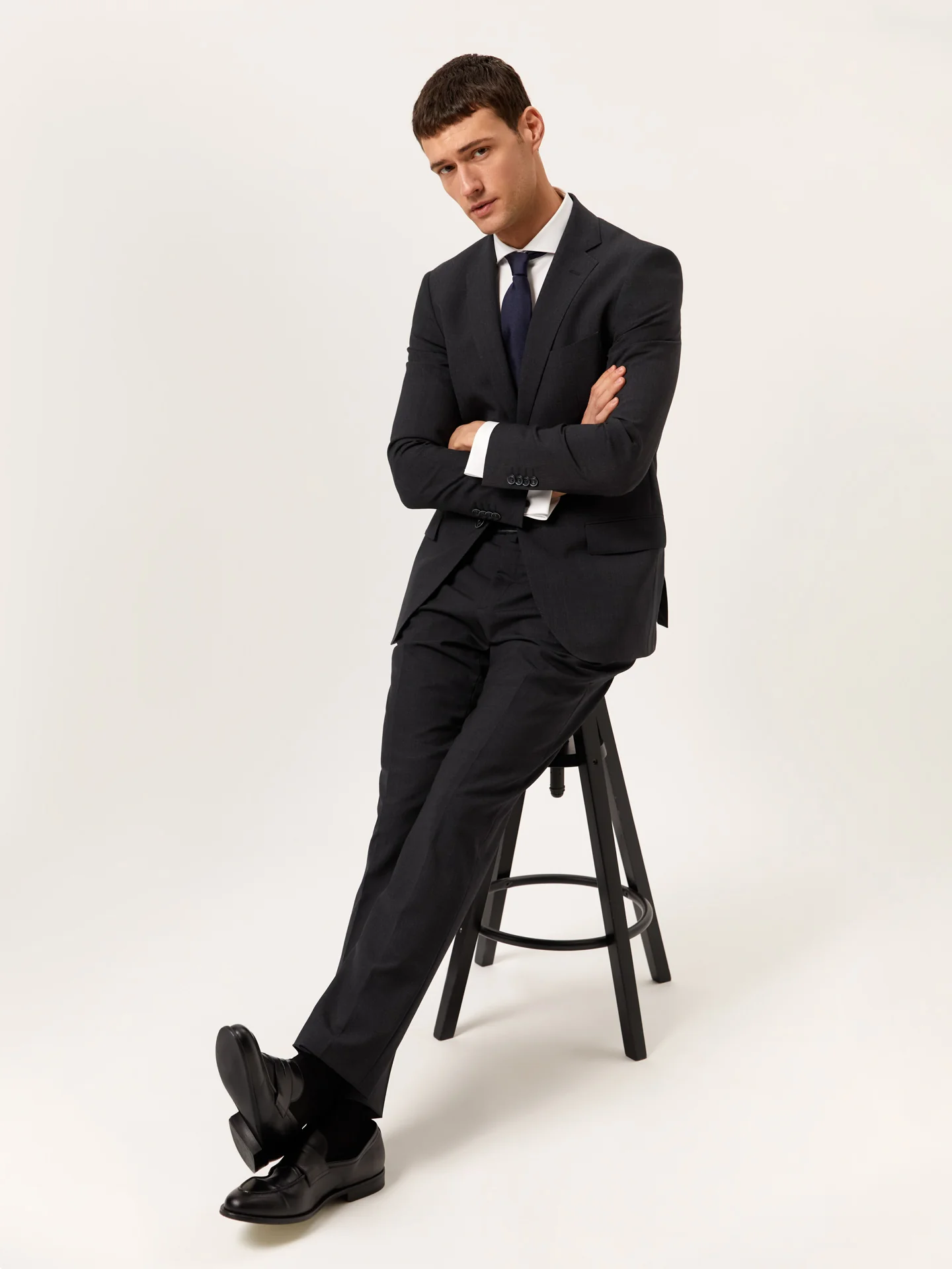 Slim Fit High-Performance Wool Suit