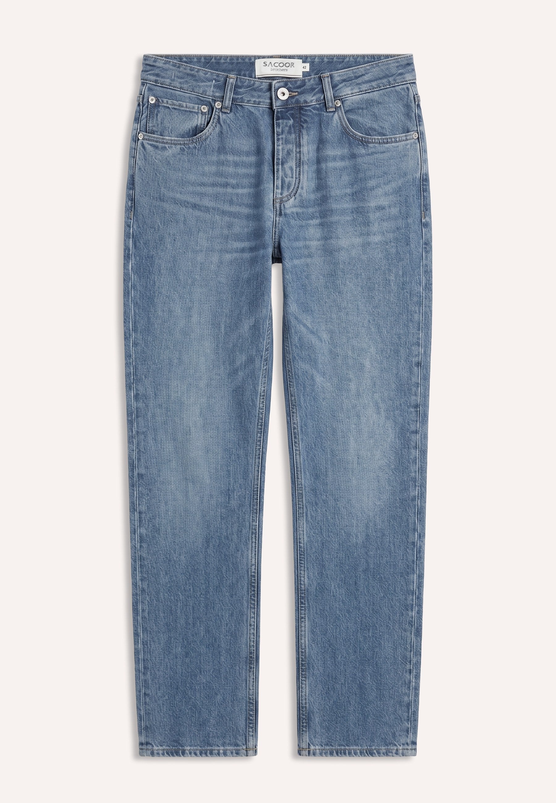 Slim Fit Jeans In Premium Cotton - Image 11