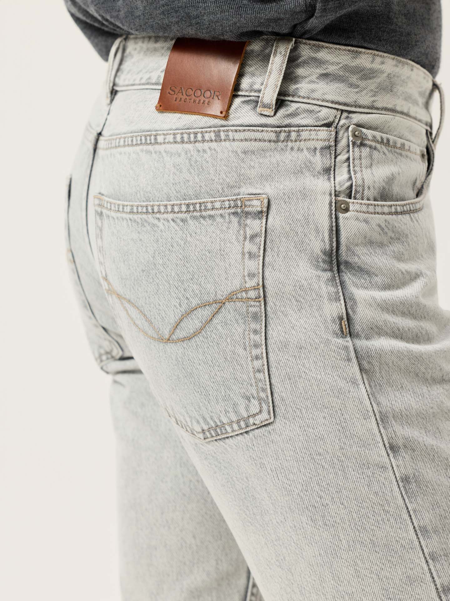 Slim Fit Jeans In Premium Cotton - Image 7
