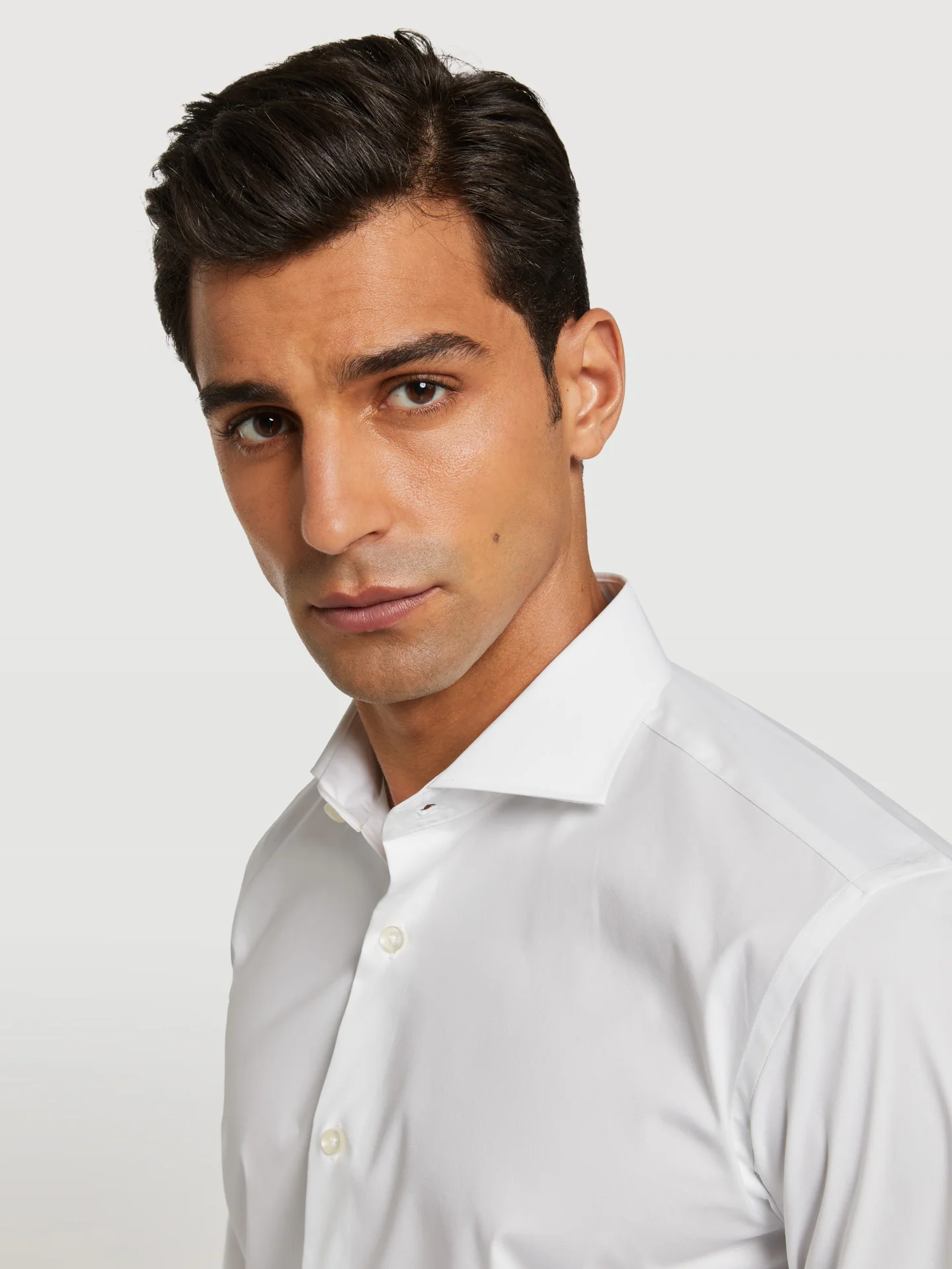 Slim fit k-easy plain poplin comfort formal shirt - Image 16