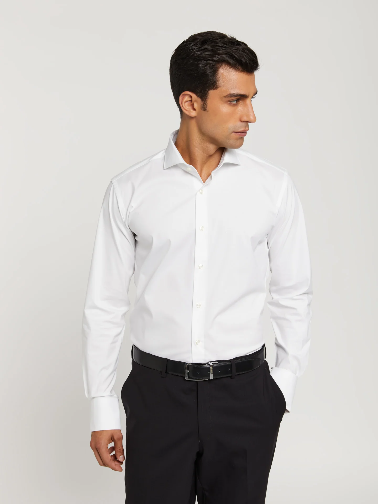 Slim fit k-easy plain poplin comfort formal shirt - Image 17