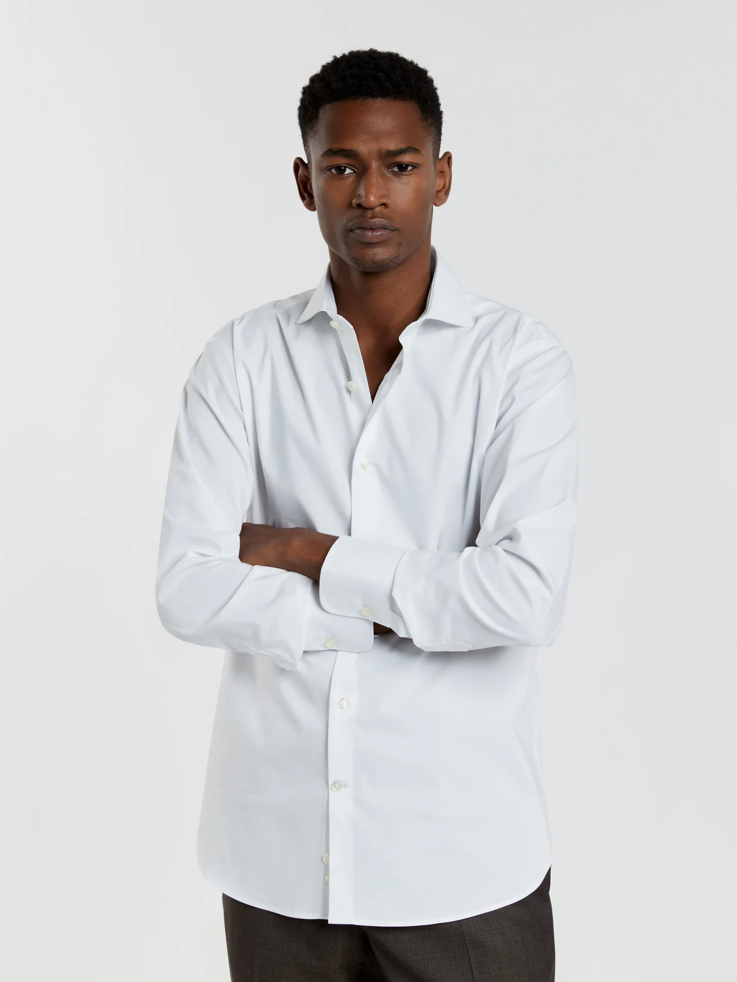 Slim fit k-easy plain poplin comfort formal shirt - Image 6