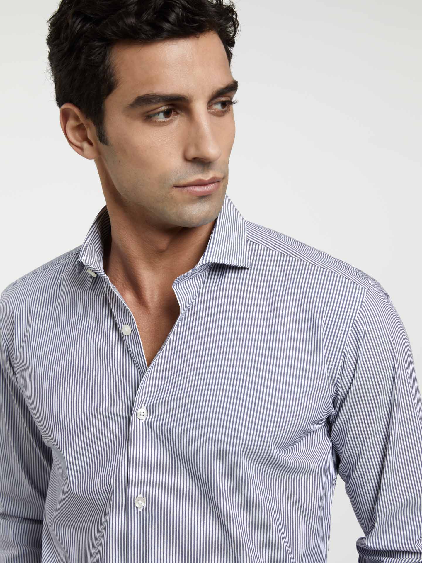 Slim Fit K-Easy Stripes Formal Shirt - Image 2