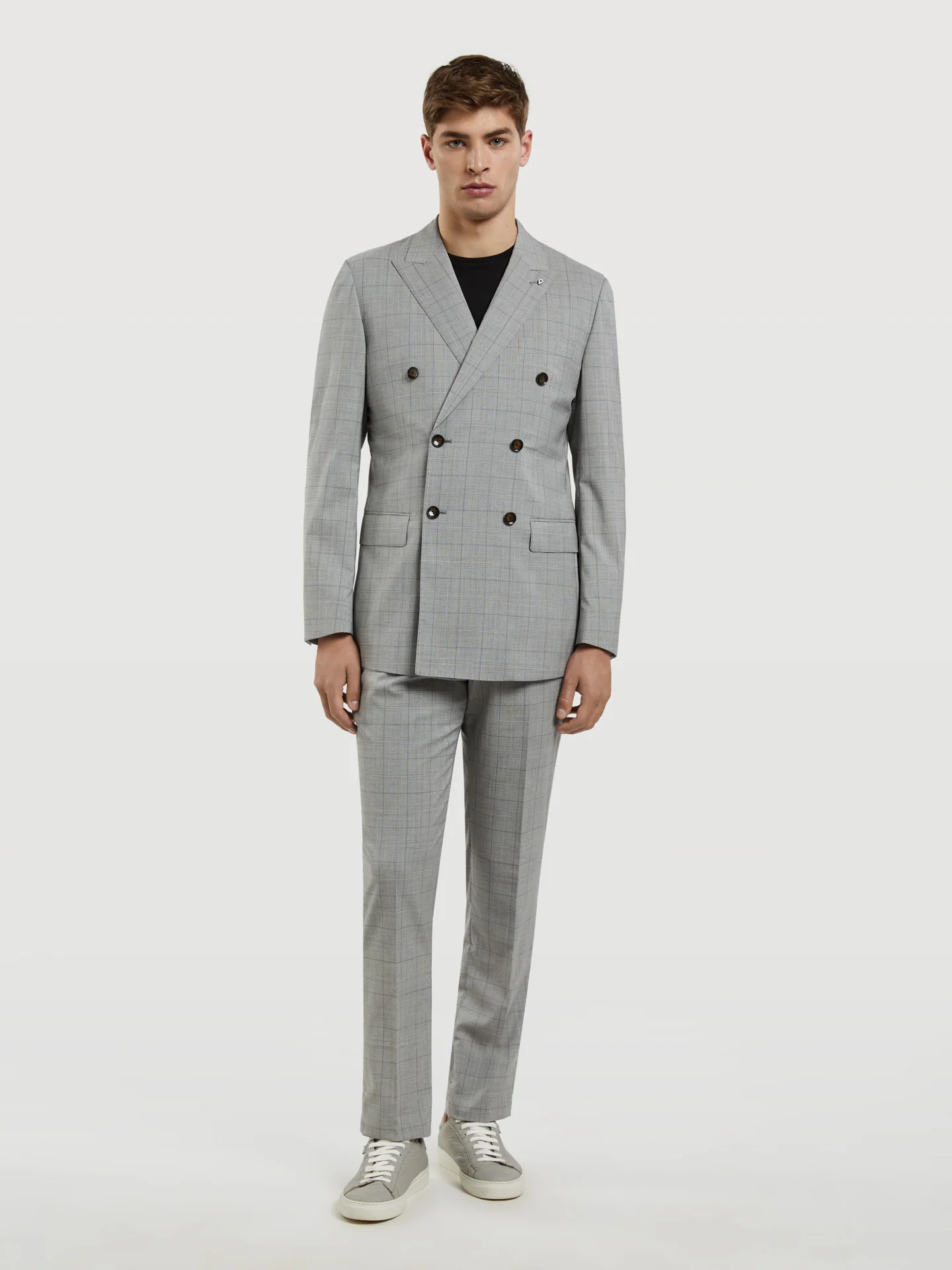 Slim Fit K-Performance Prince of Wales Suit