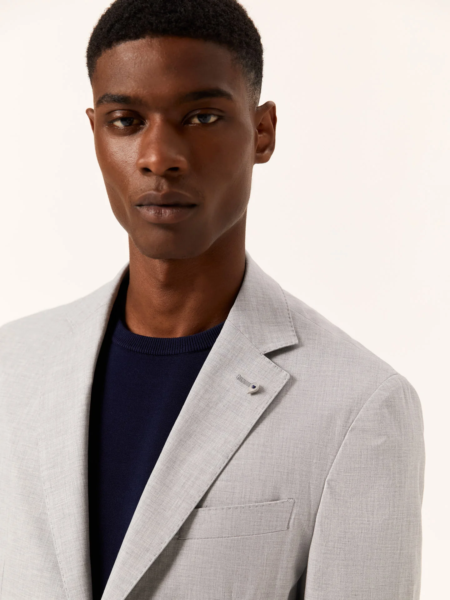 Slim Fit K.Comfort Suit in Italian Comfort Cotton - Image 2