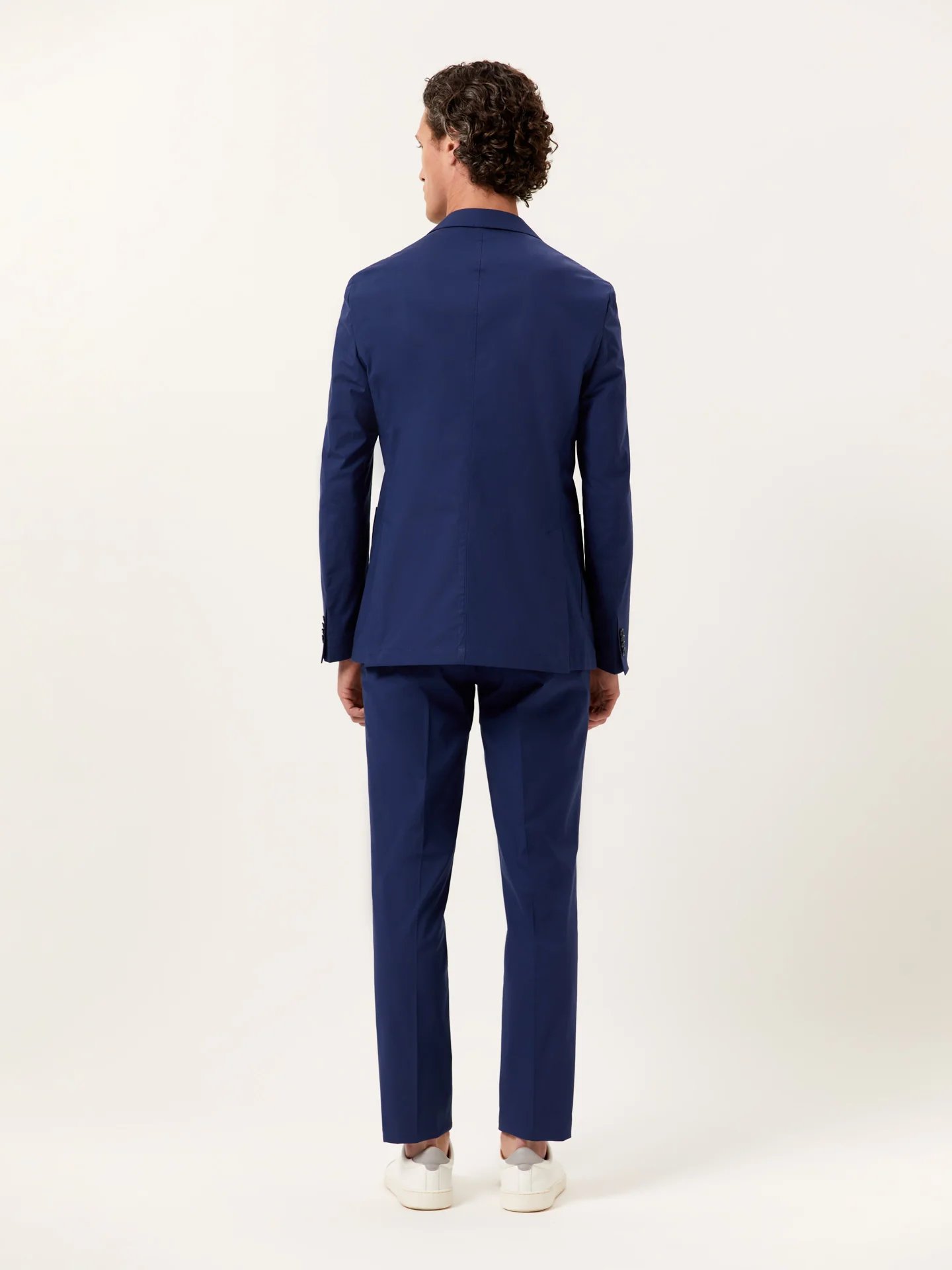 Slim Fit K.Comfort Suit in Italian Comfort Cotton - Image 4