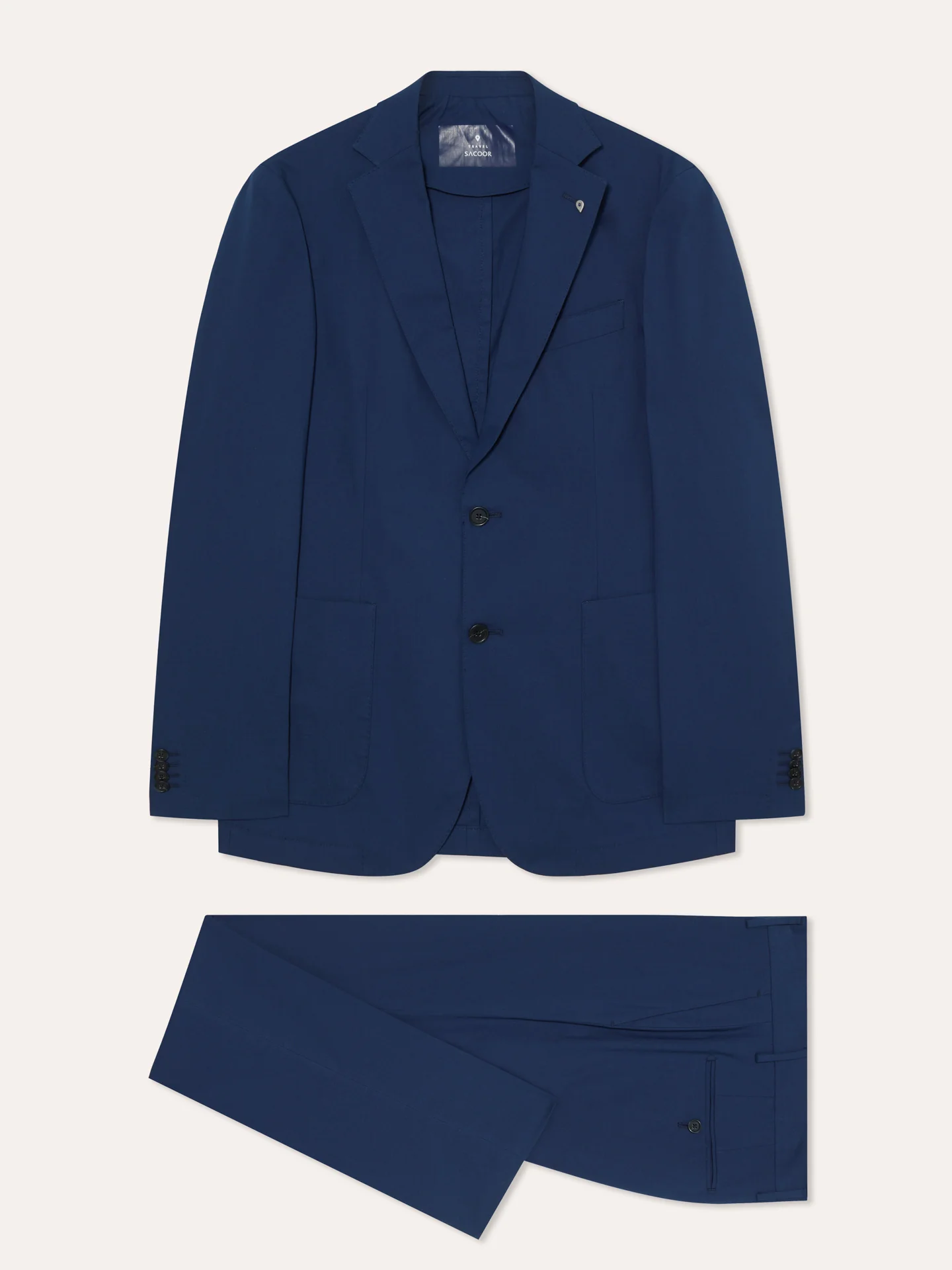 Slim Fit K.Comfort Suit in Italian Comfort Cotton - Image 5