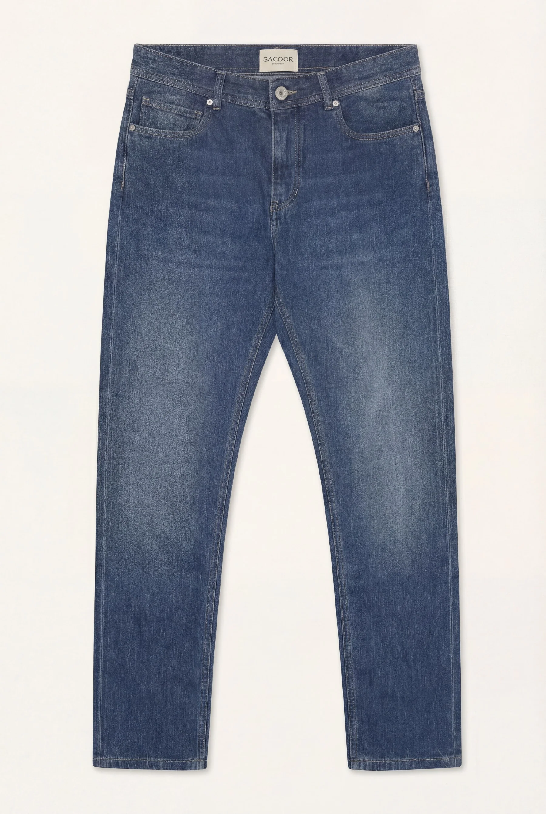 Slim Fit Low-Waist Jeans In Organic Cotton Blend - Image 5