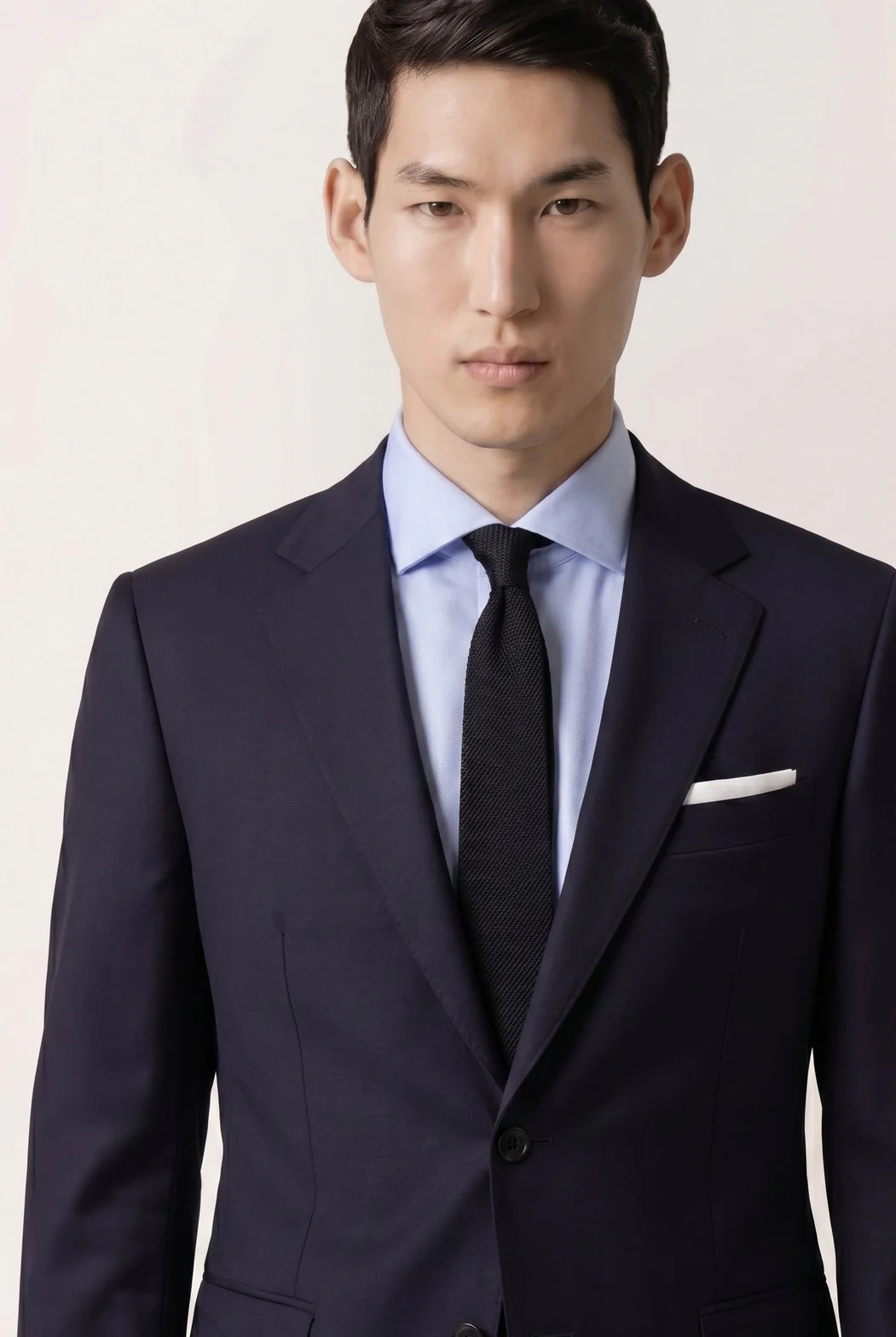 Slim fit Mélange Business Suit - Image 2