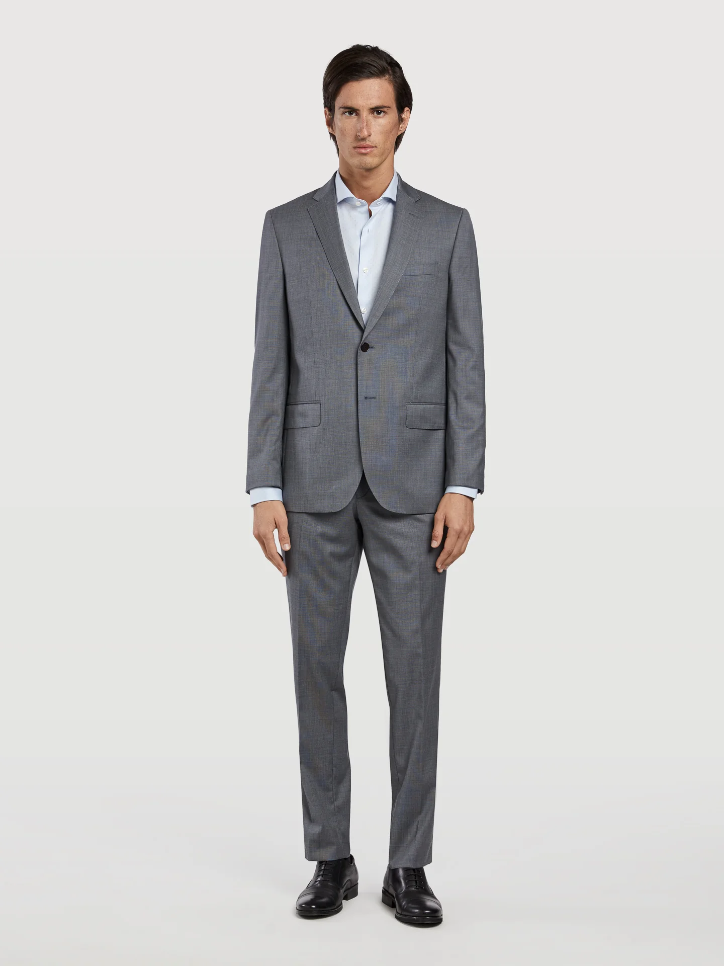 Slim fit nailhead business suit - Image 2