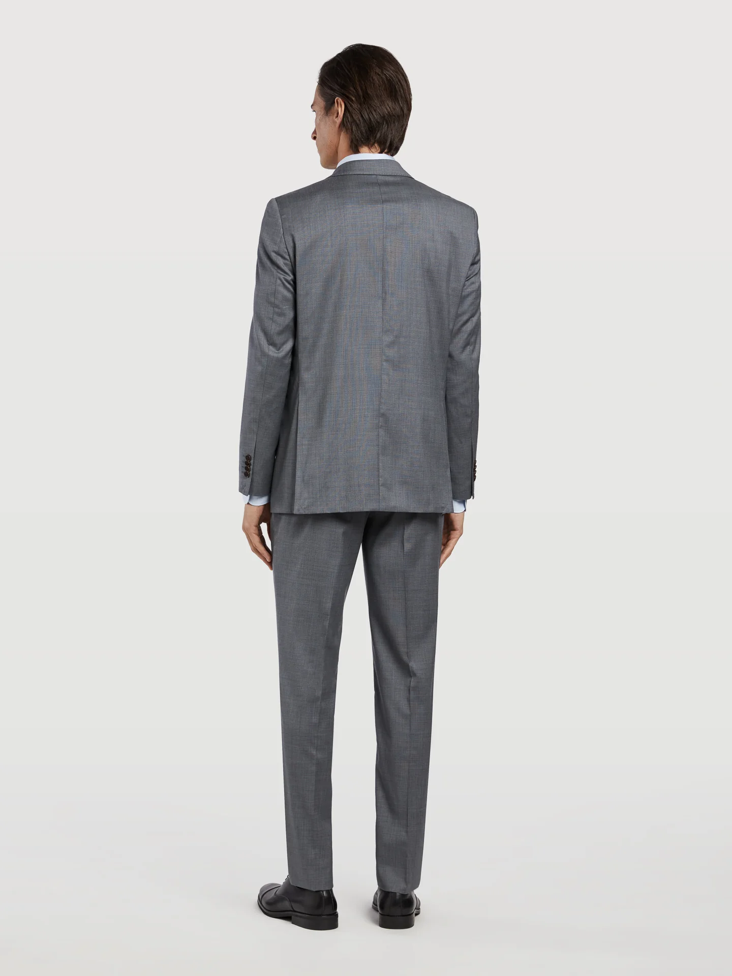 Slim fit nailhead business suit - Image 4