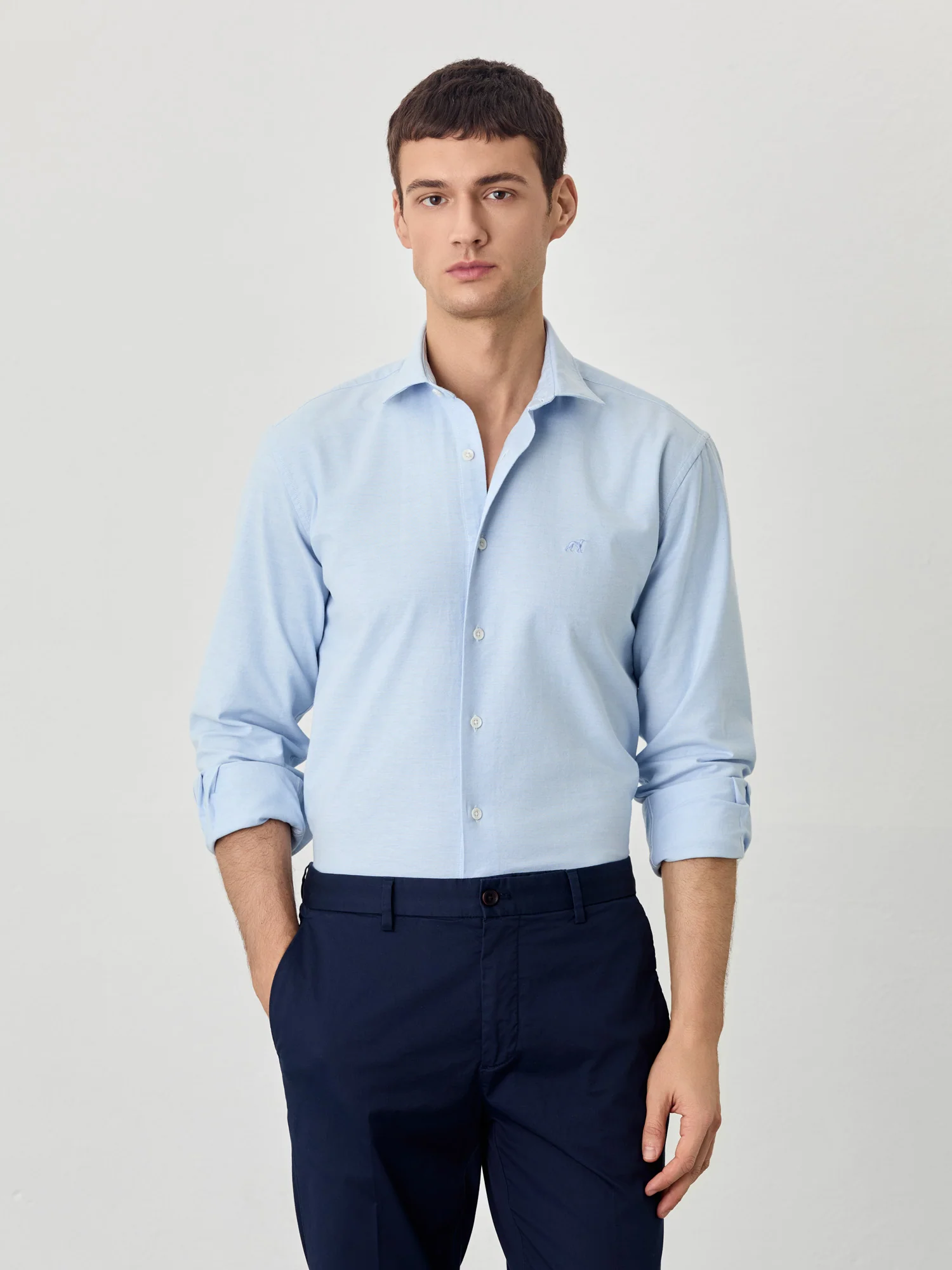 Slim Fit Oxford Shirt in Comfort Cotton