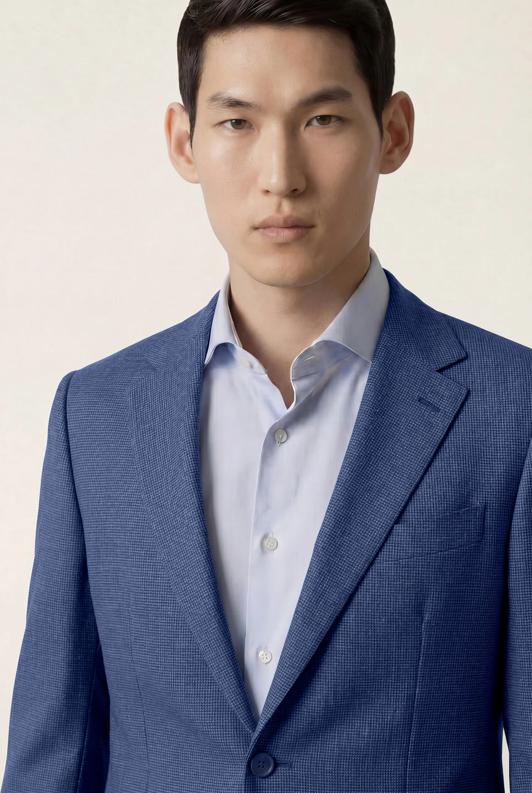 Slim fit Pied Poule Business Suit - Image 3
