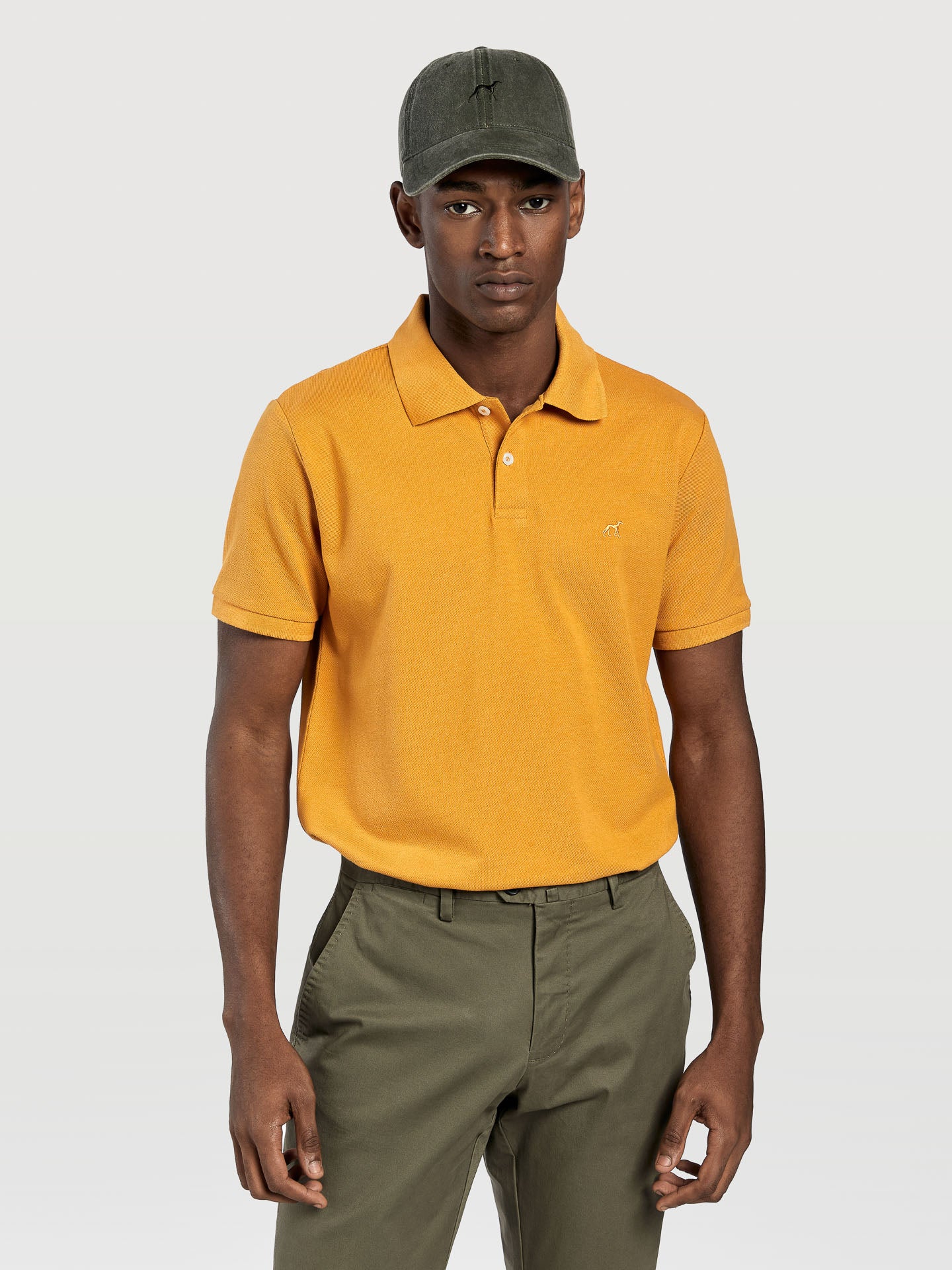 Slim fit piqué polo shirt - Image 21