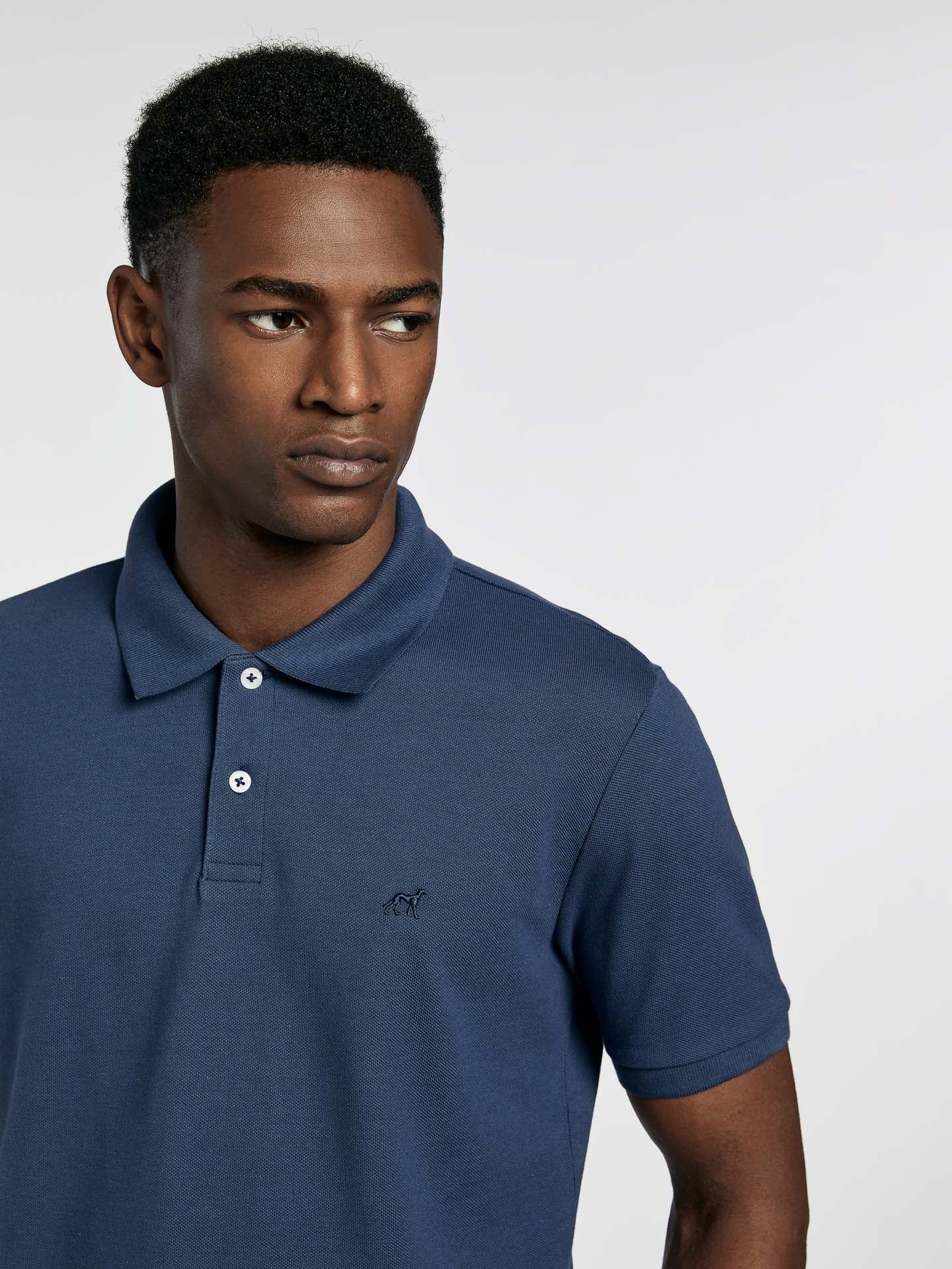 Slim fit piqué polo shirt - Image 3