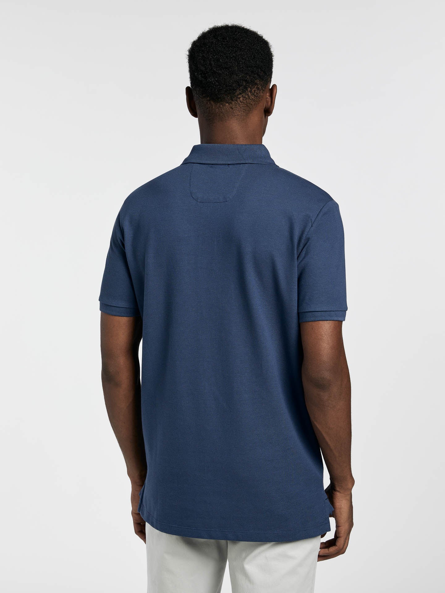 Slim fit piqué polo shirt - Image 4