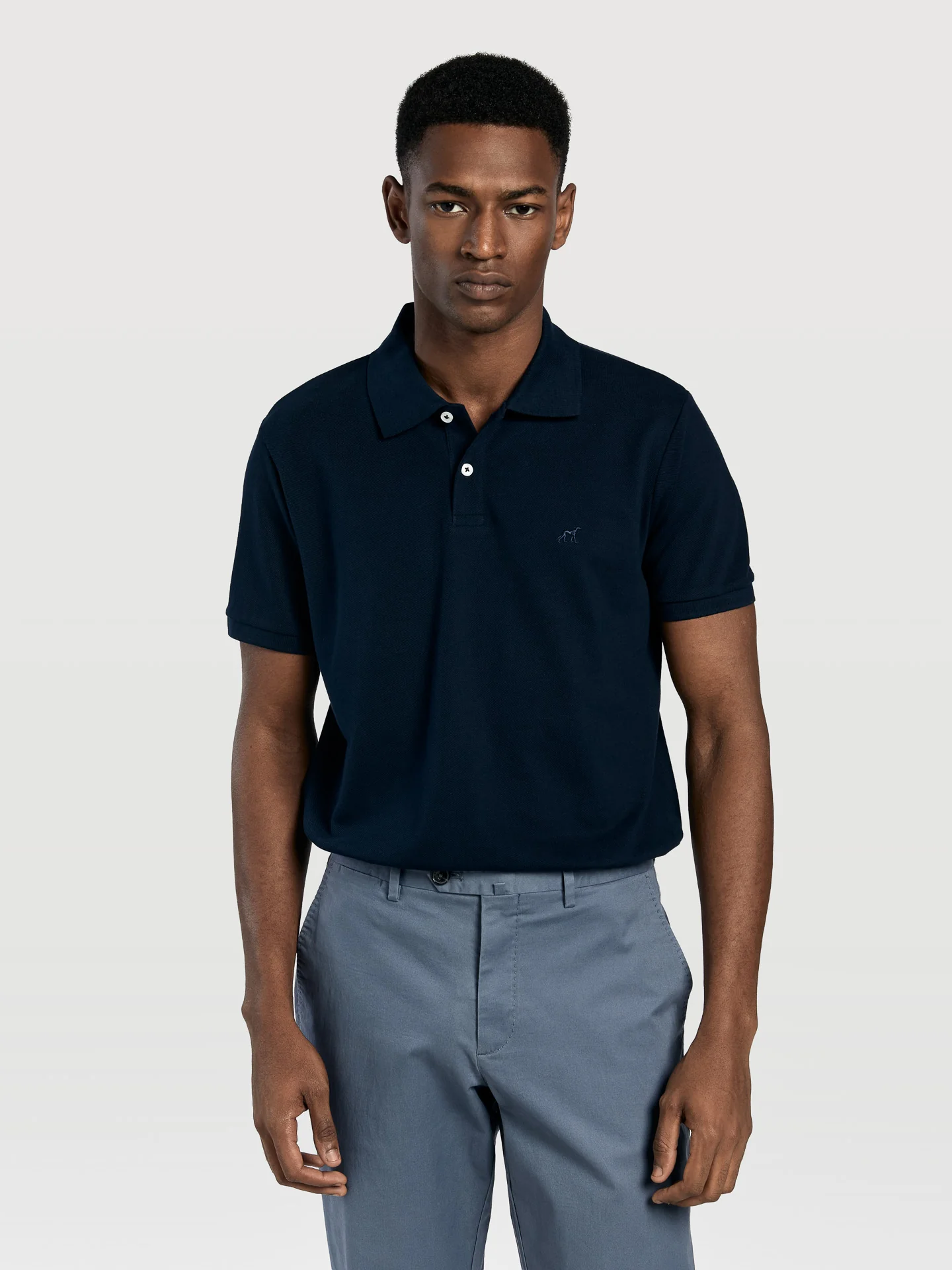 Slim fit piqué polo shirt - Image 6