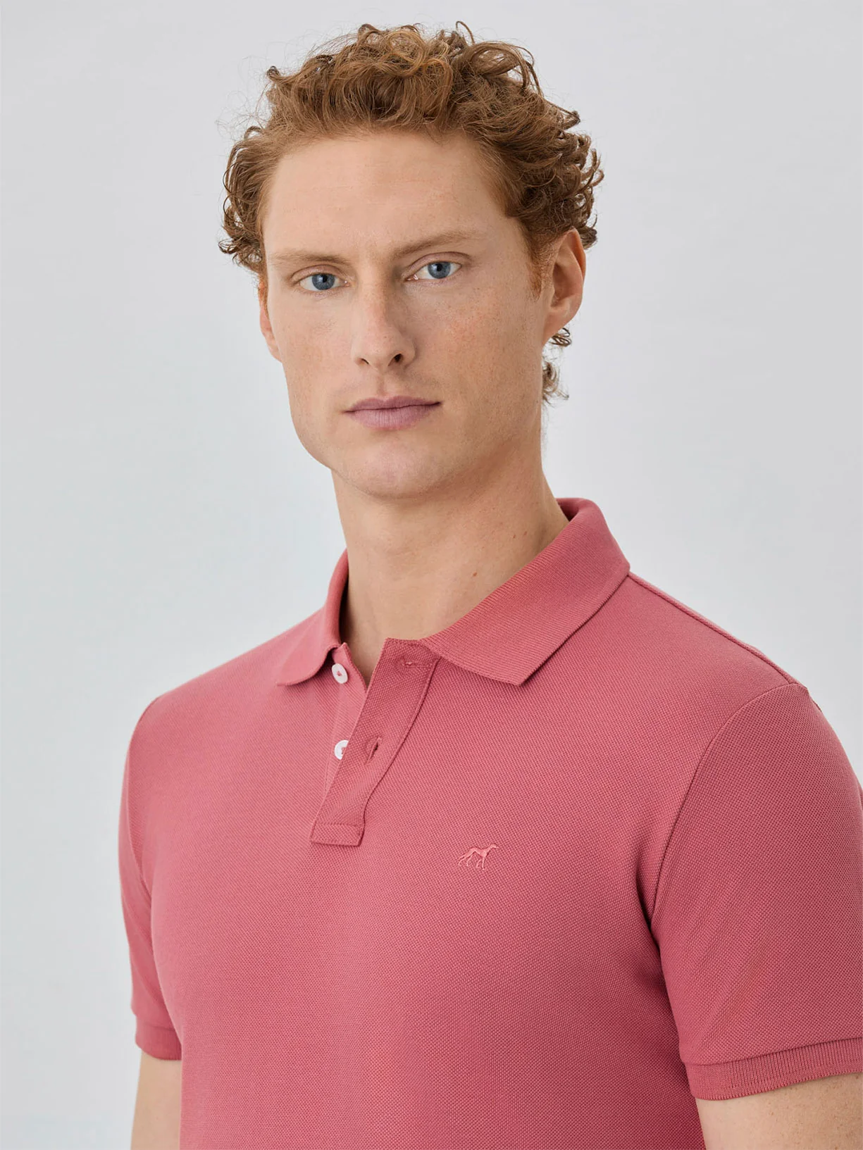 Slim Fit Piqué Polo With Logo Embroidery In BCI Cotton - Image 14