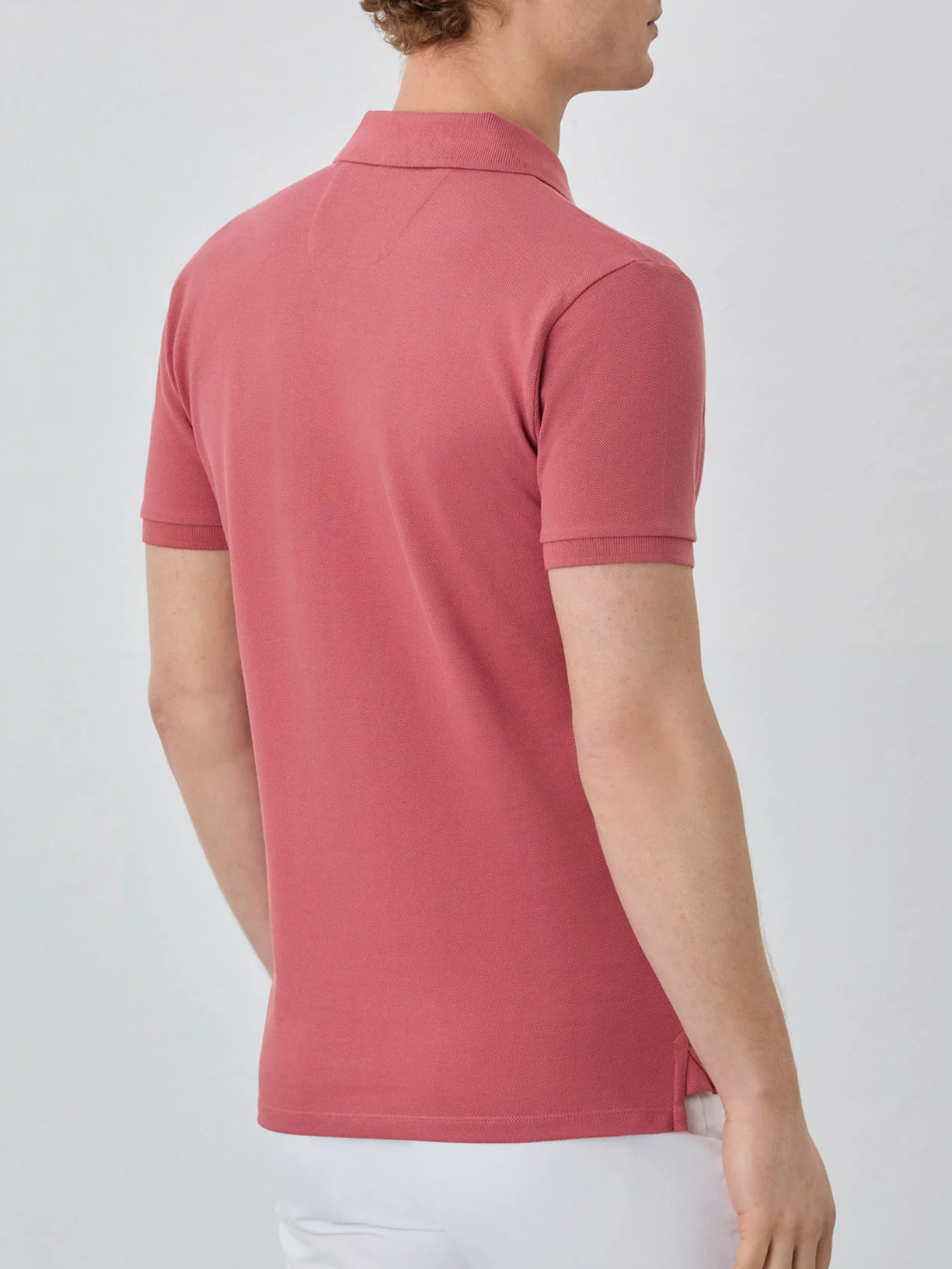 Slim Fit Piqué Polo With Logo Embroidery In BCI Cotton - Image 15