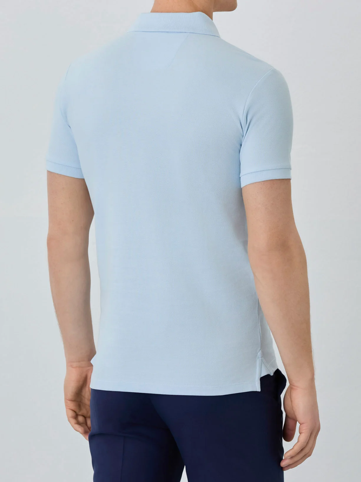 Slim Fit Piqué Polo With Logo Embroidery In BCI Cotton - Image 24