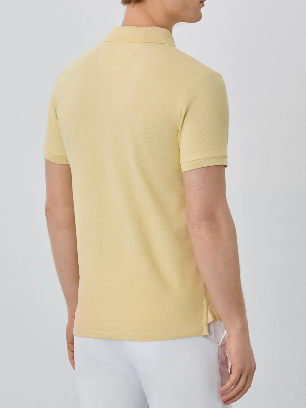 Slim Fit Piqué Polo With Logo Embroidery In BCI Cotton - Image 30
