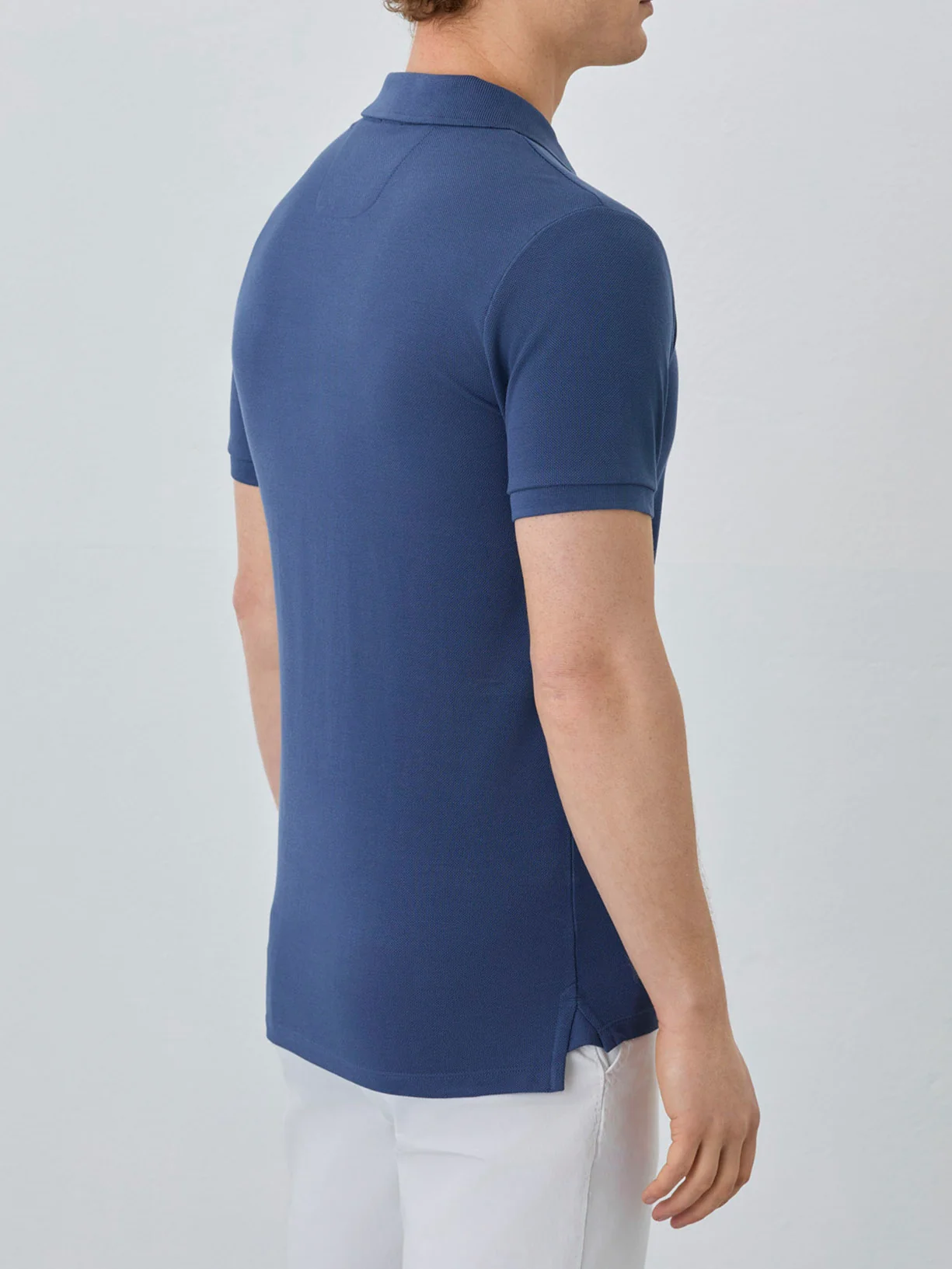 Slim Fit Piqué Polo With Logo Embroidery In BCI Cotton - Image 33
