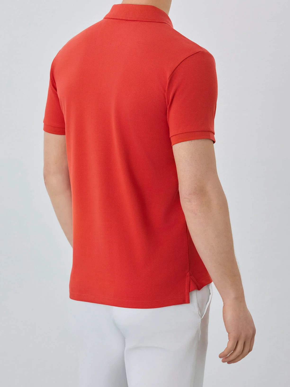 Slim Fit Piqué Polo With Logo Embroidery In BCI Cotton - Image 40