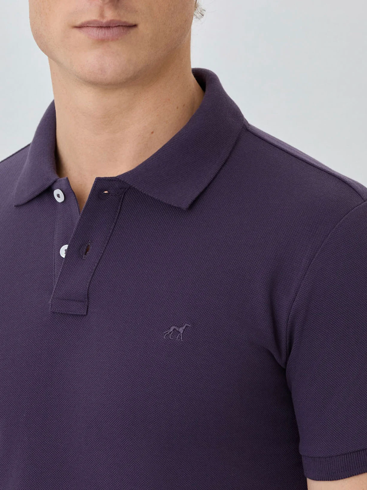 Slim Fit Piqué Polo With Logo Embroidery In BCI Cotton - Image 48