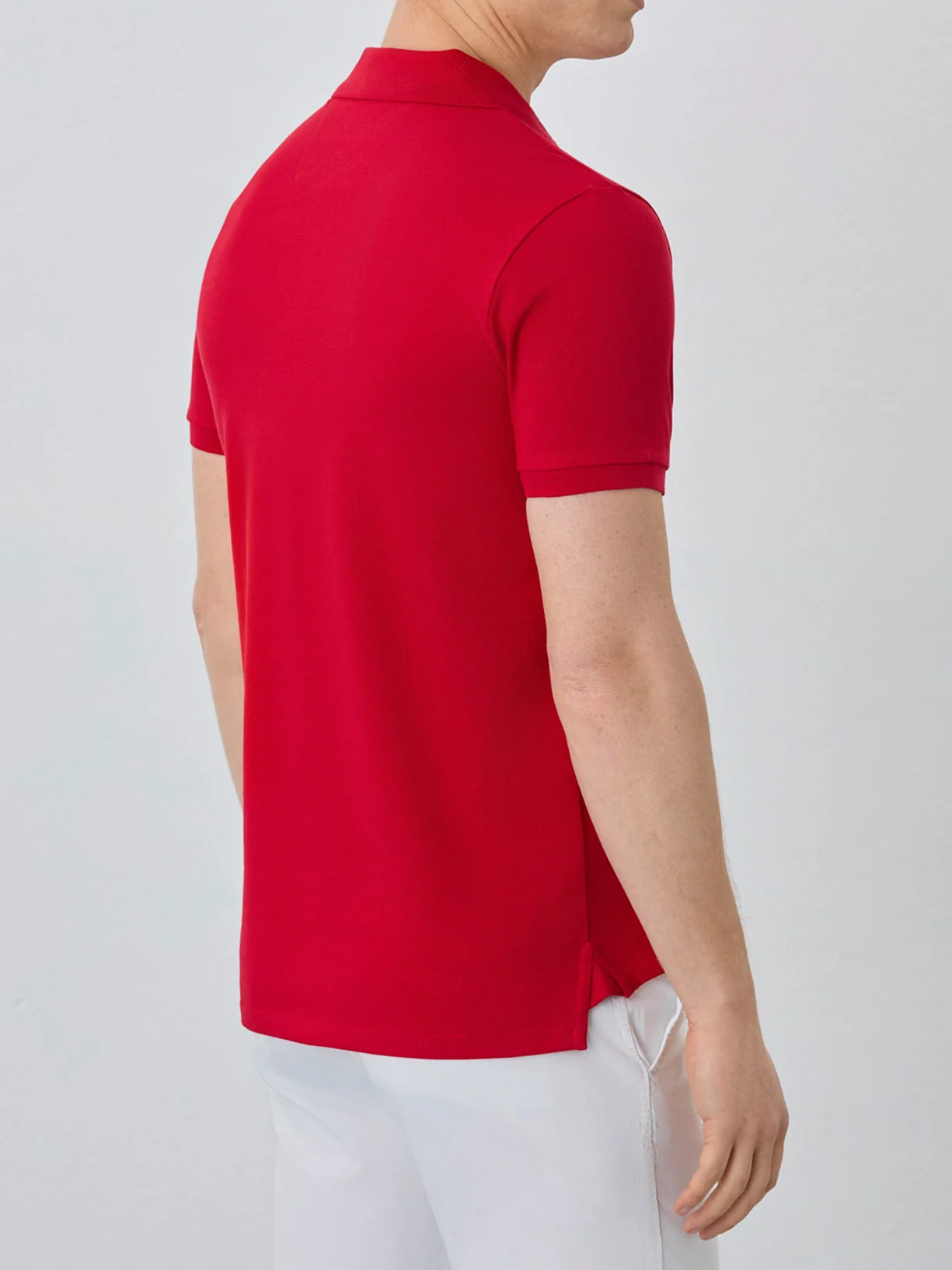 Slim Fit Piqué Polo With Logo Embroidery In BCI Cotton - Image 52
