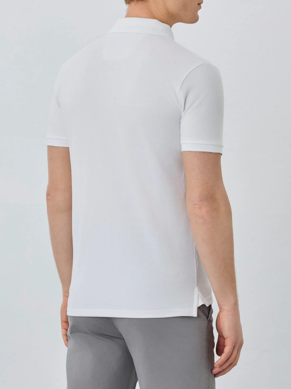 Slim Fit Piqué Polo With Logo Embroidery In BCI Cotton - Image 58